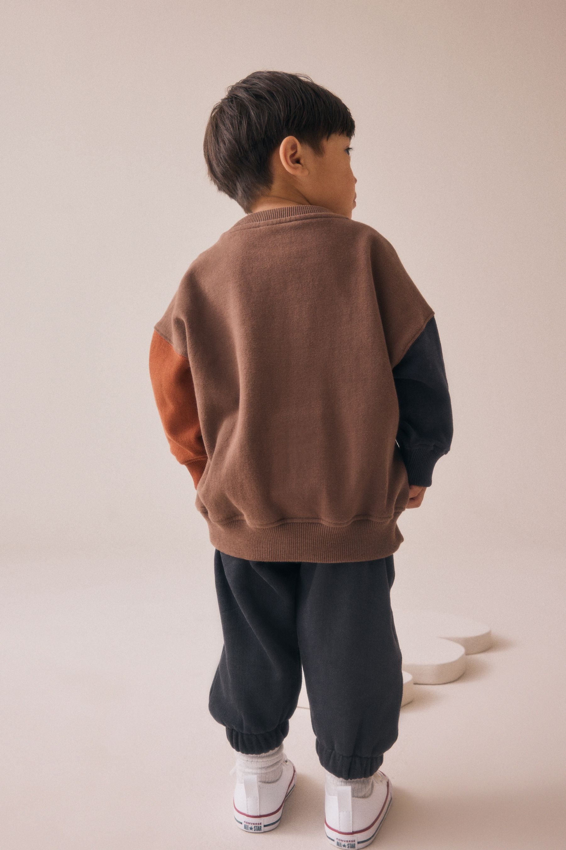 Next Sweatanzug Sweatshirt mit Applikation und günstig online kaufen