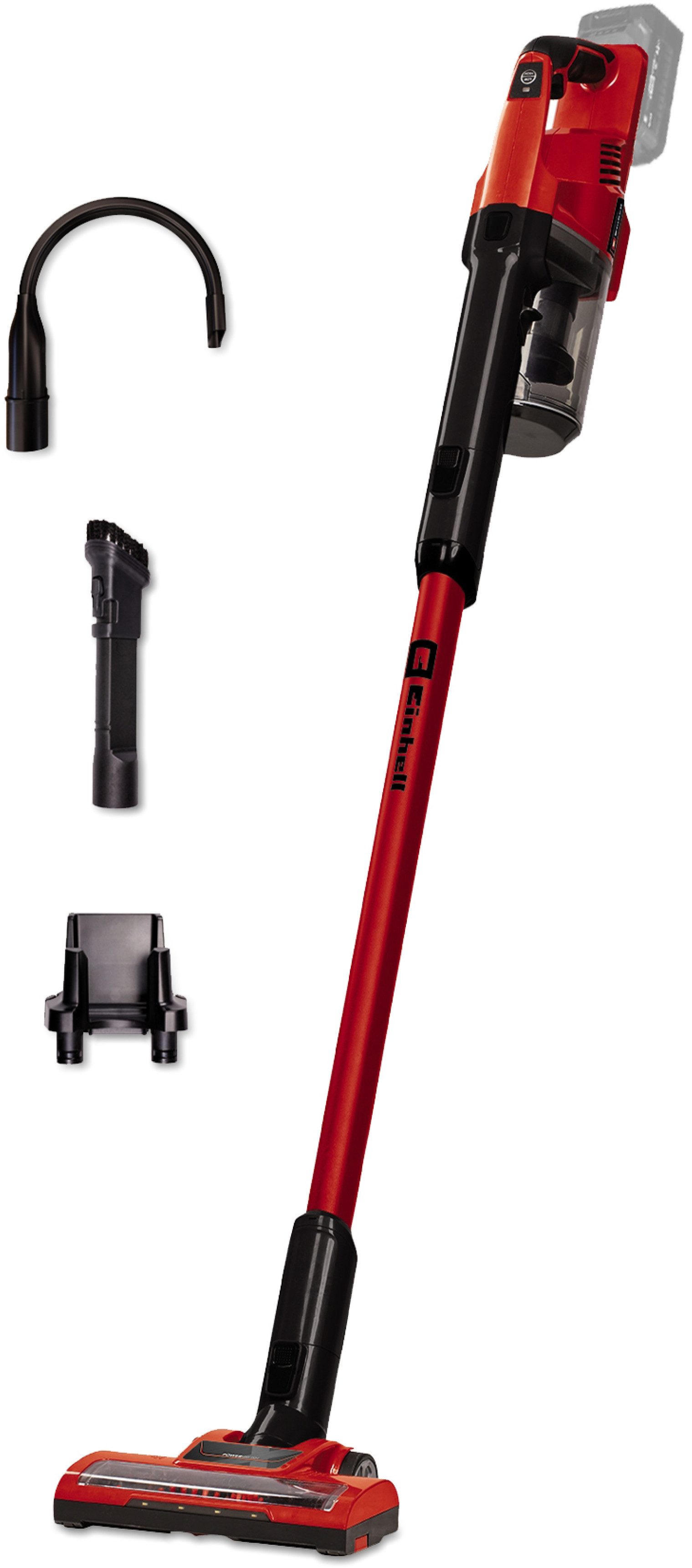 Einhell Akku-Hand-und Stielstaubsauger TE-SV 18 Li-Solo, 120 W, beutellos, ohne Akku und Ladegerät