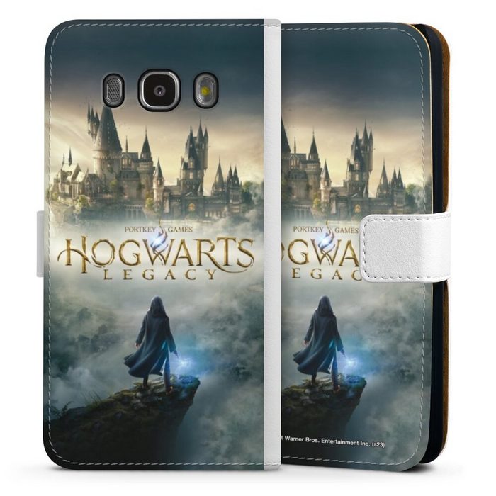 DeinDesign Handyhülle Hogwarts Legacy Offizielles Lizenzprodukt Harry Potter Hogwarts Legacy Samsung Galaxy J5 (2016) Hülle Handy Flip Case Wallet Cover