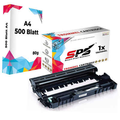 SPS Tonerkartusche 1x Trommel DR2300 DR-2300 Kompatibel für Brother, (1er Trommel Set mit DIN A4 Druckerpapier, 1x Trommel)