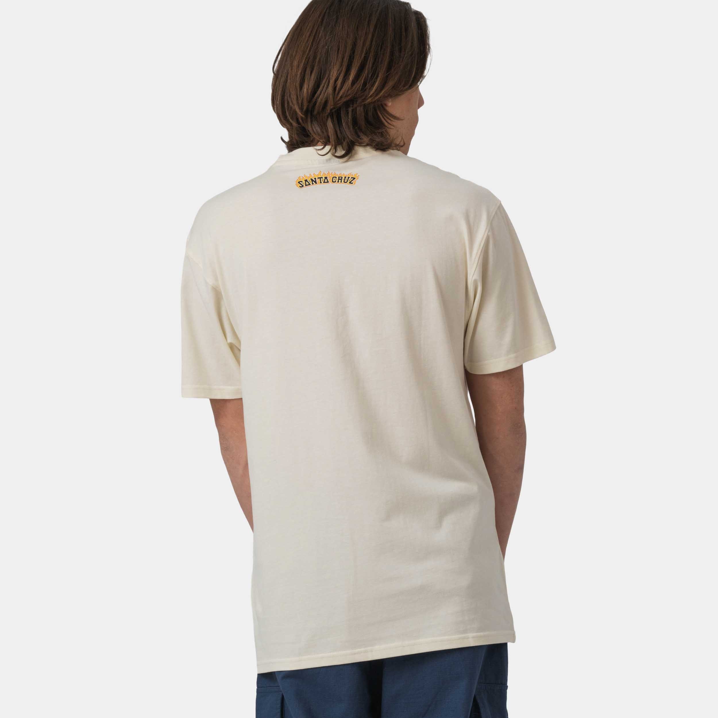Santa Cruz T-Shirt BURNT BONE HAND T-SHIRT