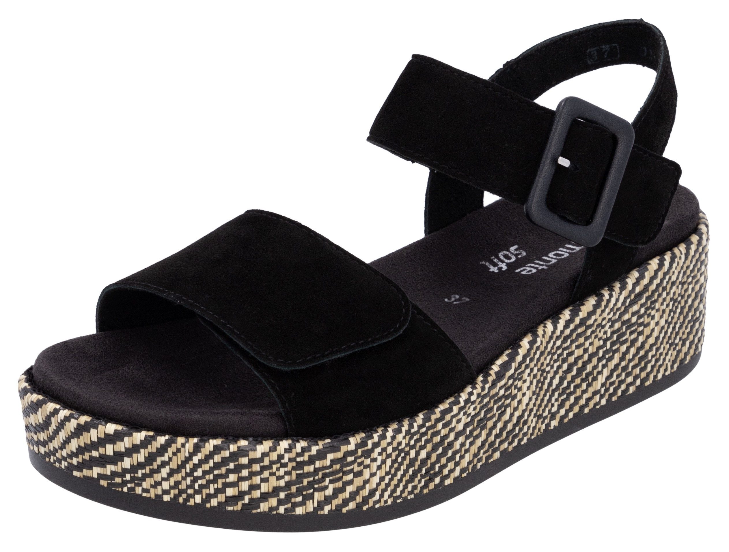 Remonte Elisabeth Hurley-Collection Sandalette Keilabsatz, Sommerschuh, günstig online kaufen