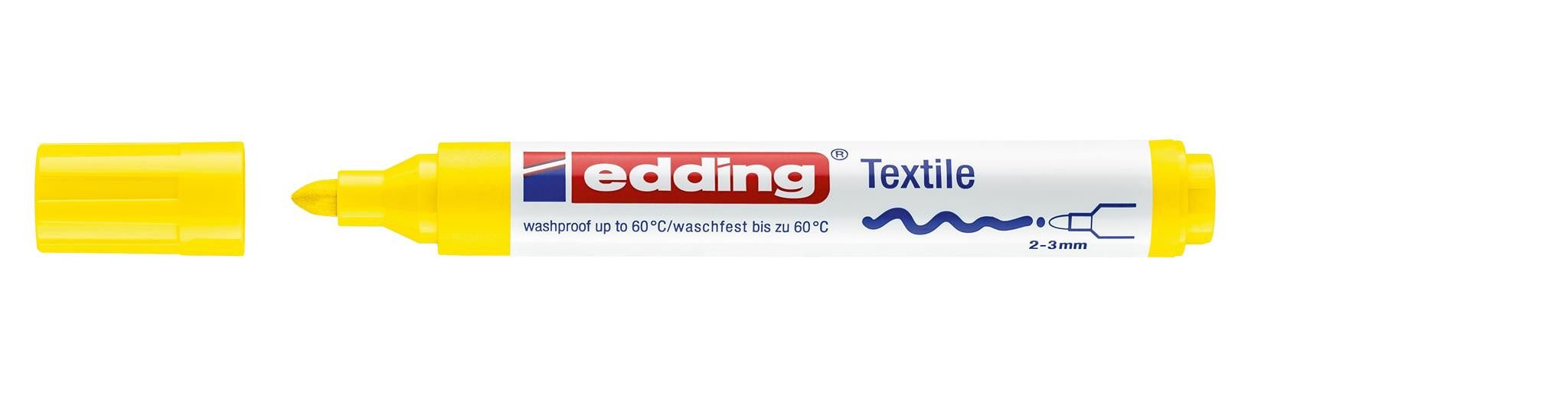 Thumbnail - edding Malstift Edding Textilmarker 4500 gelb