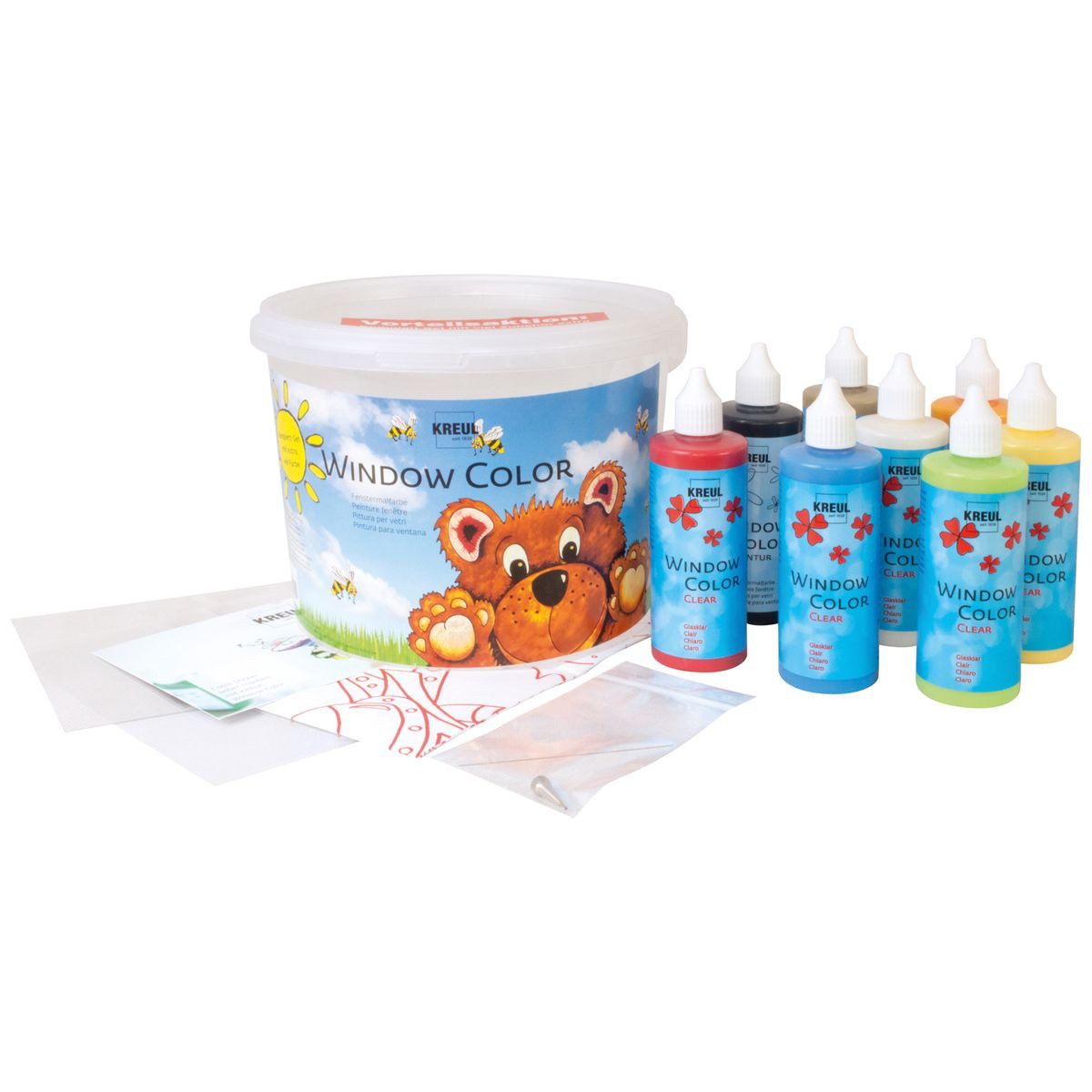 C. KREUL Wasserfarbe KREUL Window Color Set 8x 125ml günstig online kaufen