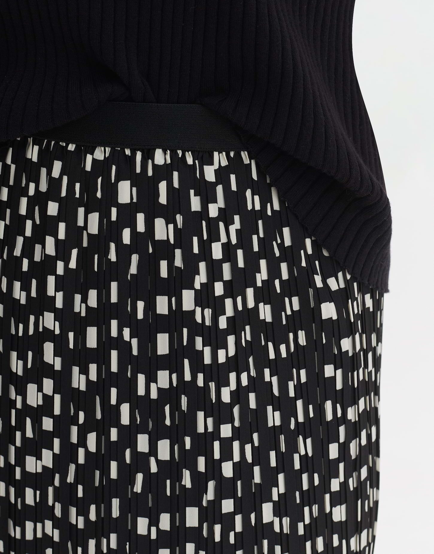 OPUS Plisseerock Plisseerock RABANI WINDOW Straight mit Gummibund