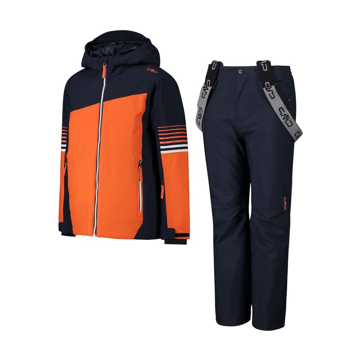 CMP Skijacke KID SET Jacket AND Pant Hochfunktionales Skiset für Kinder mit wasserdichter Jacke und Hose