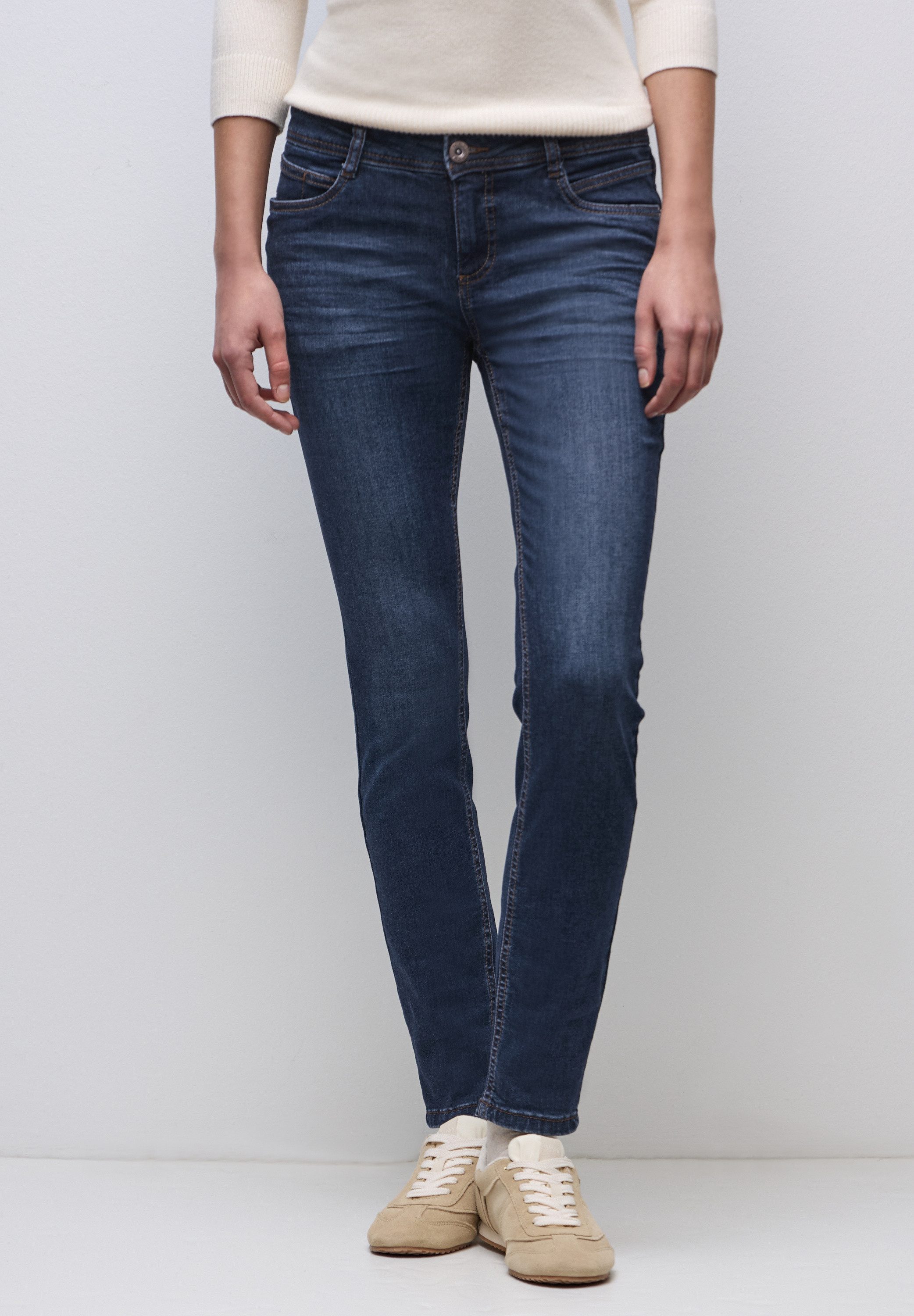STREET ONE Slim-fit-Jeans 5-Pocket-Style günstig online kaufen