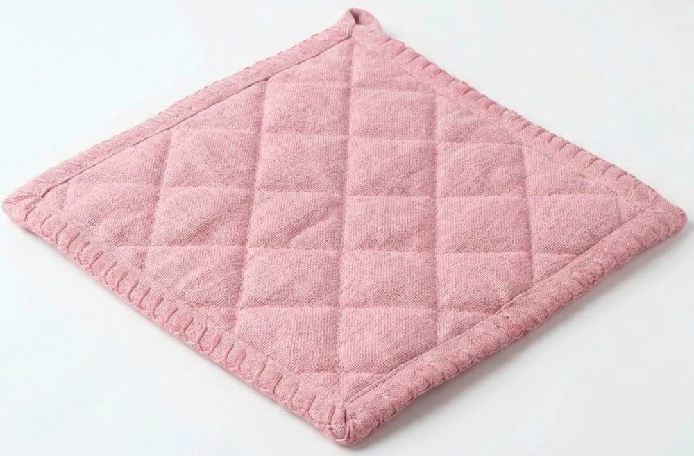 Home affaire Topfhandschuhe Handschuh & Topflappen Set Rose, (Set, 2-tlg)