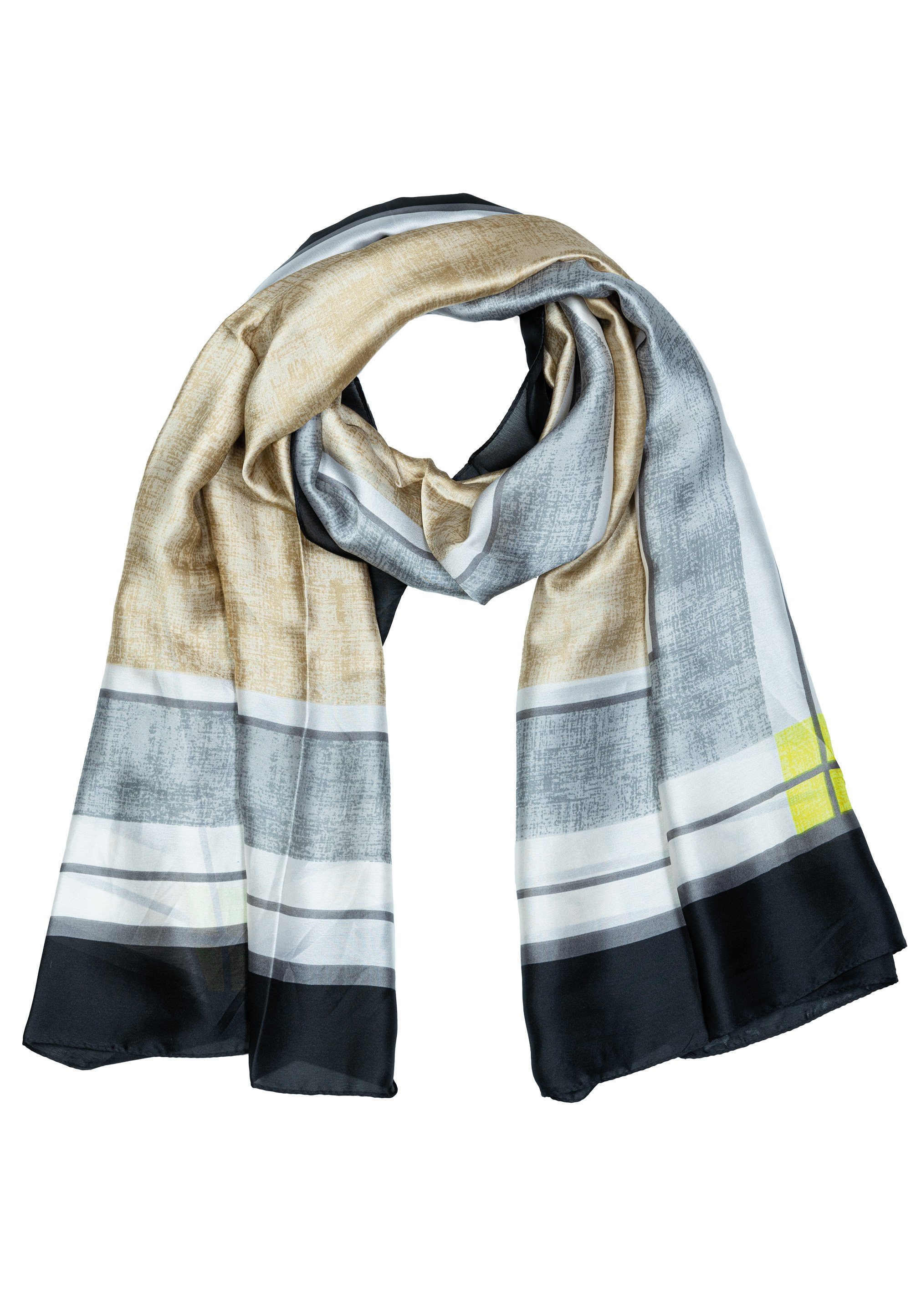 Schal "Vittoria" mit grafischem Design