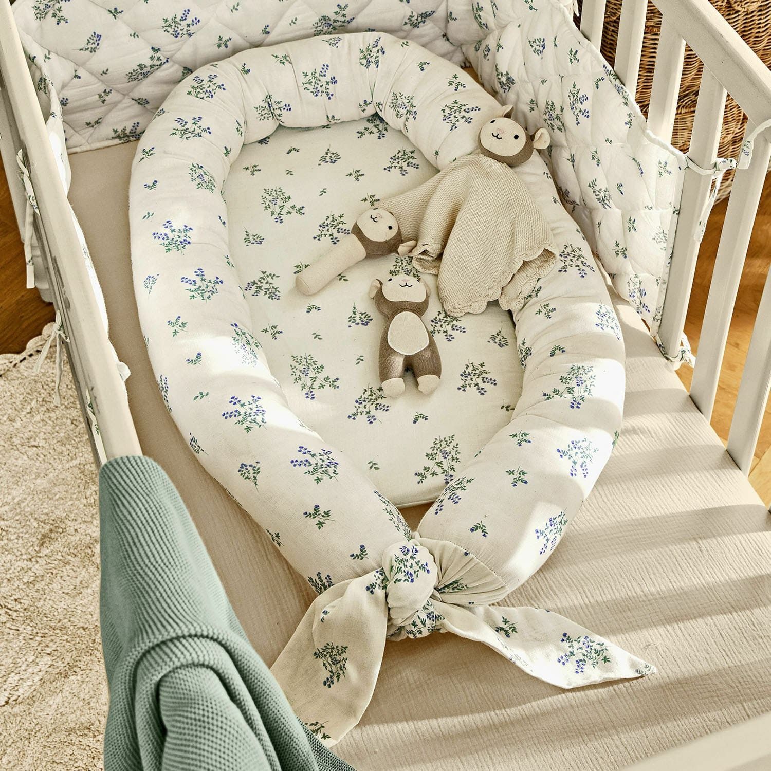 Mirabeau Babybettwäsche Baby-Nestchen Nymariel creme