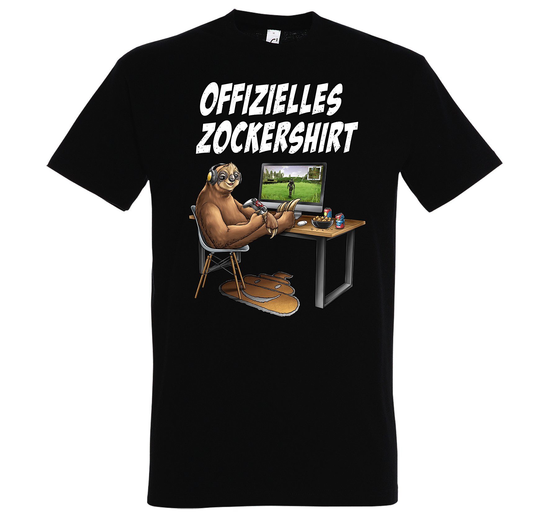 Youth Designz T-Shirt Herren Offizielles Zockershirt günstig online kaufen