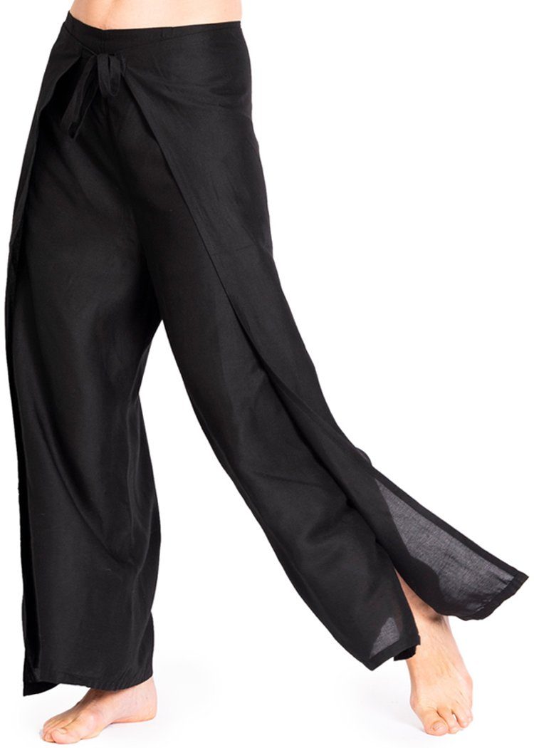 PANASIAM Palazzohose Sunshine Pants Wickelhose einfarbig – natürliche Visko günstig online kaufen