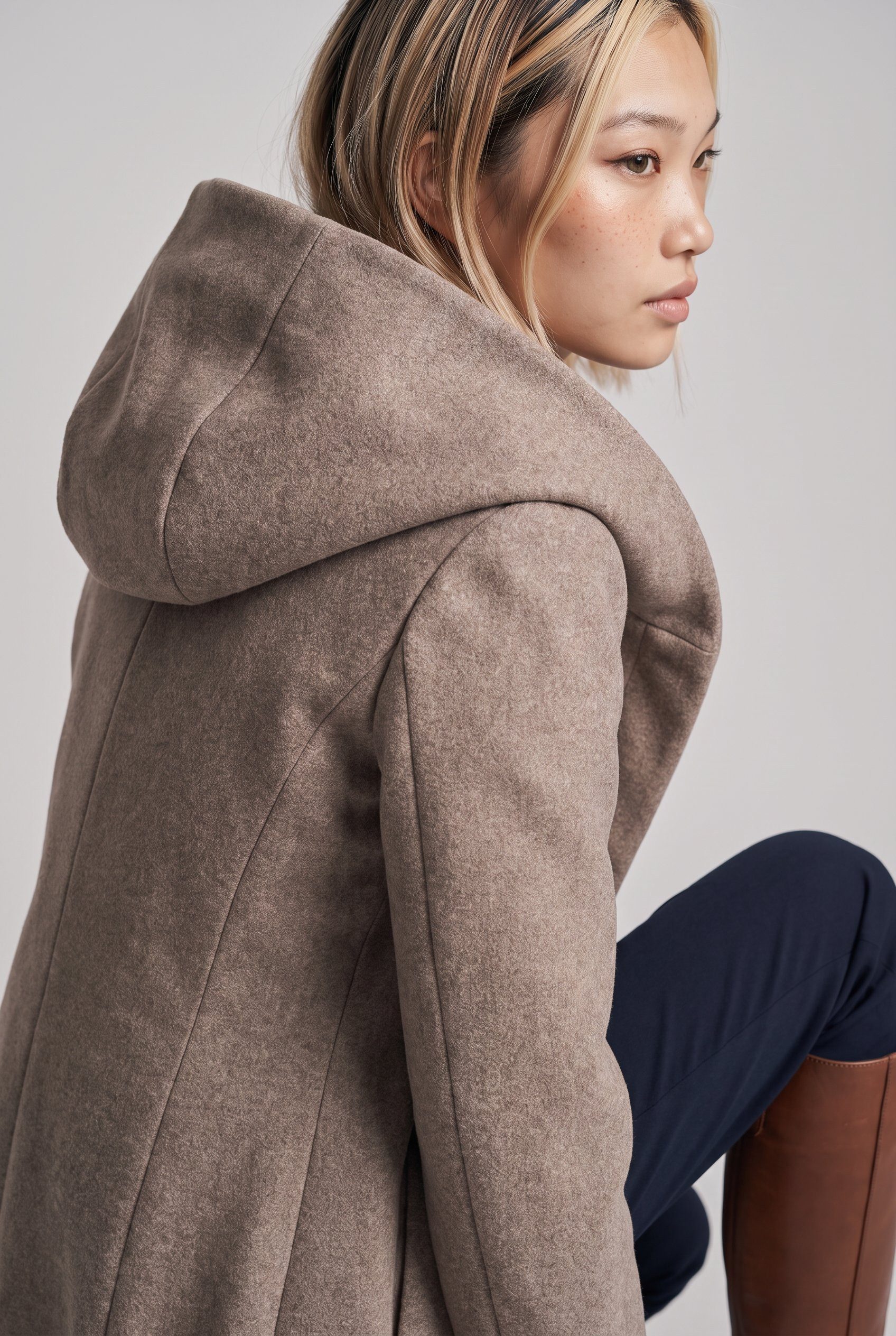 ONLY Langjacke ONLBLAKE HOOD COAT CC OTW Kunstfaser, Eingrifftaschen