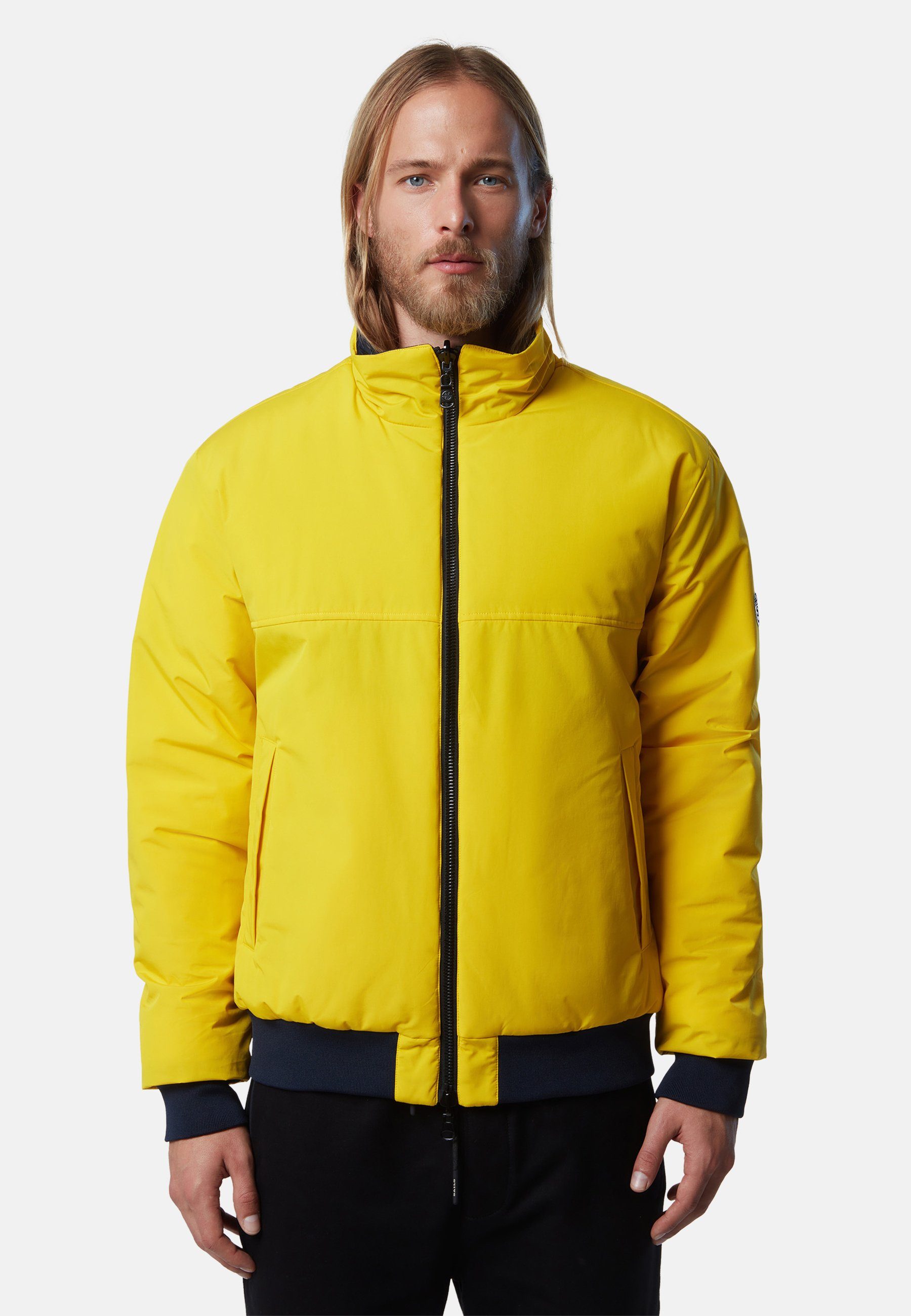 North Sails Bomberjacke Sailor Wendejacke mit Wendefunktion YELLOW