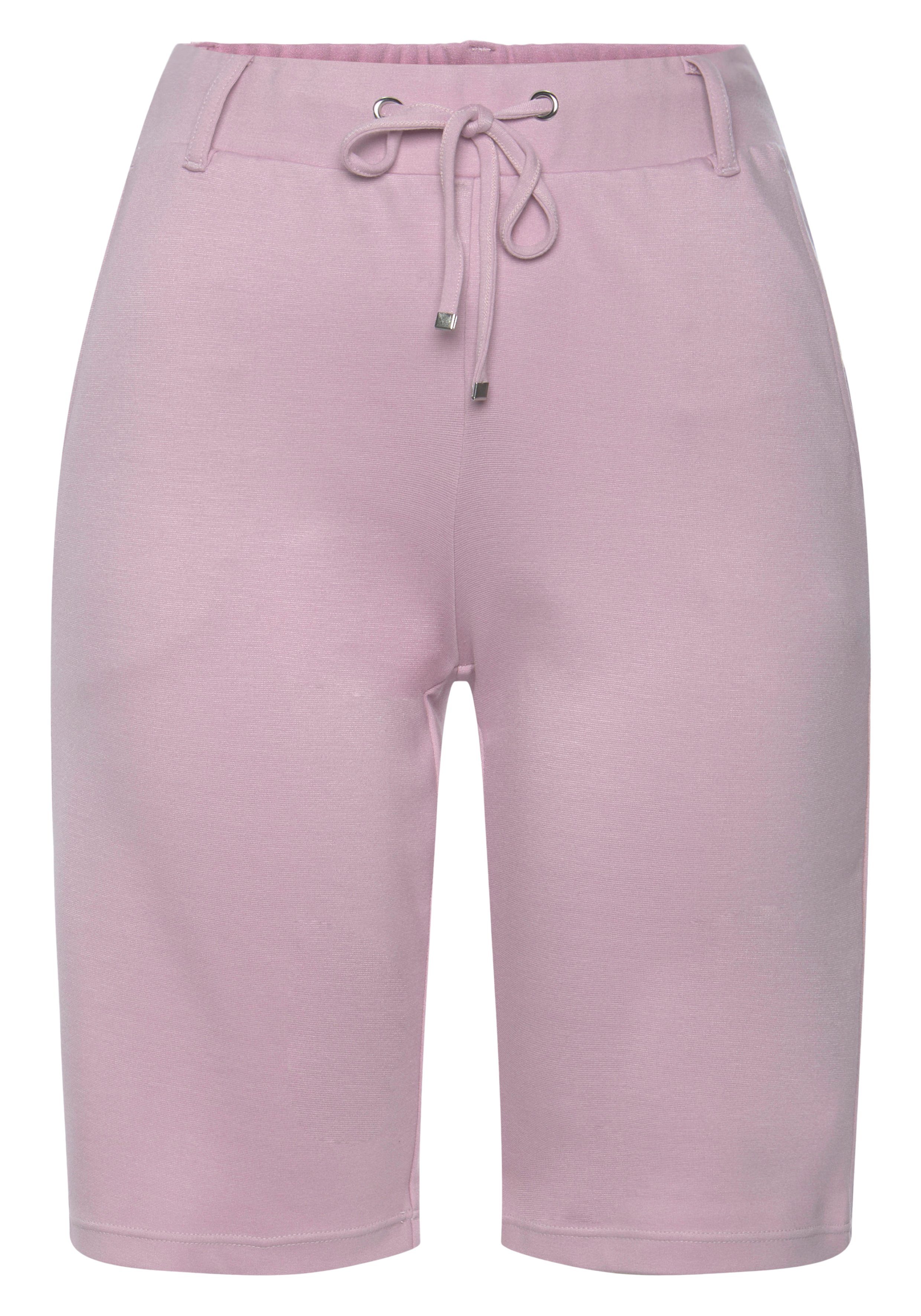 LASCANA Shorts mit Gürtelschlaufen und Bindeband, Loungewear – Bild 2 von 5
