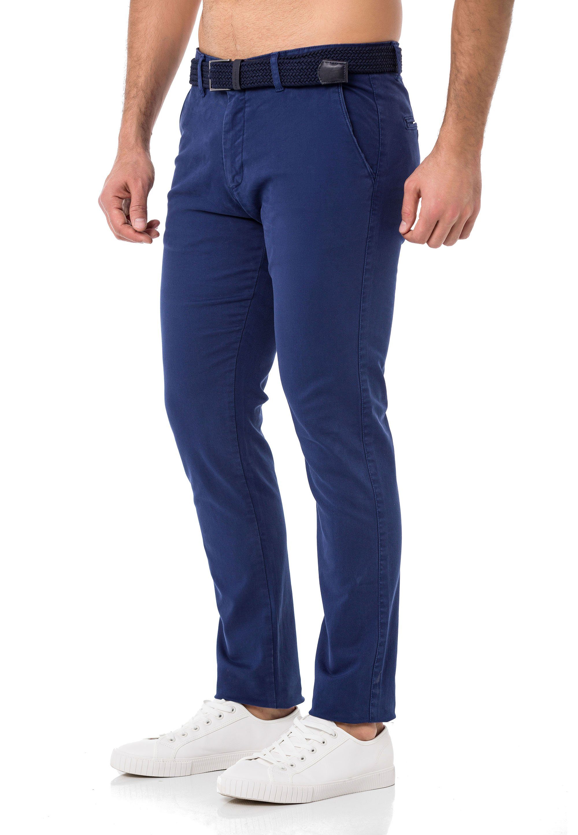 RedBridge Chinohose inklusive hochwertigem Stretch-Gürtel Casual günstig online kaufen