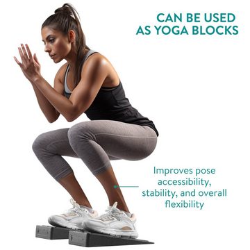 Navaris Yogablock Wadendehner - Squat Wedge Block für Zuhause - Verbessere deine Fitness, (1-tlg)