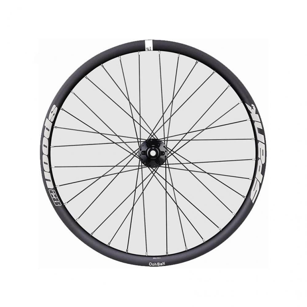 SPANK Laufrad Spank Spoon 28 Vorderrad 24 Zoll 32 Loch schwarz 24 Zoll