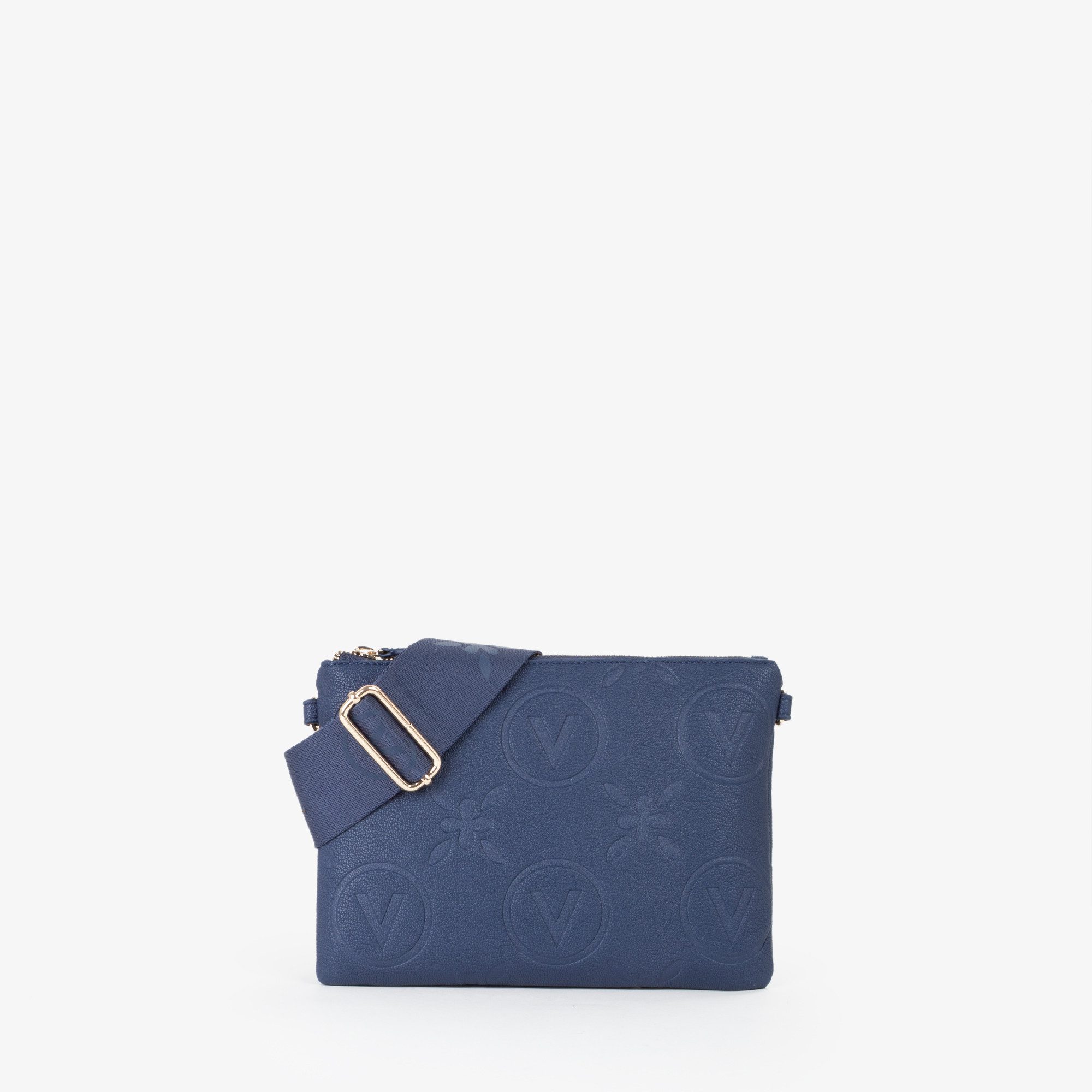 VALENTINO BAGS Umhängetasche SAMBA RE, Schultertasche, Handtasche mit Monogramm Prägung