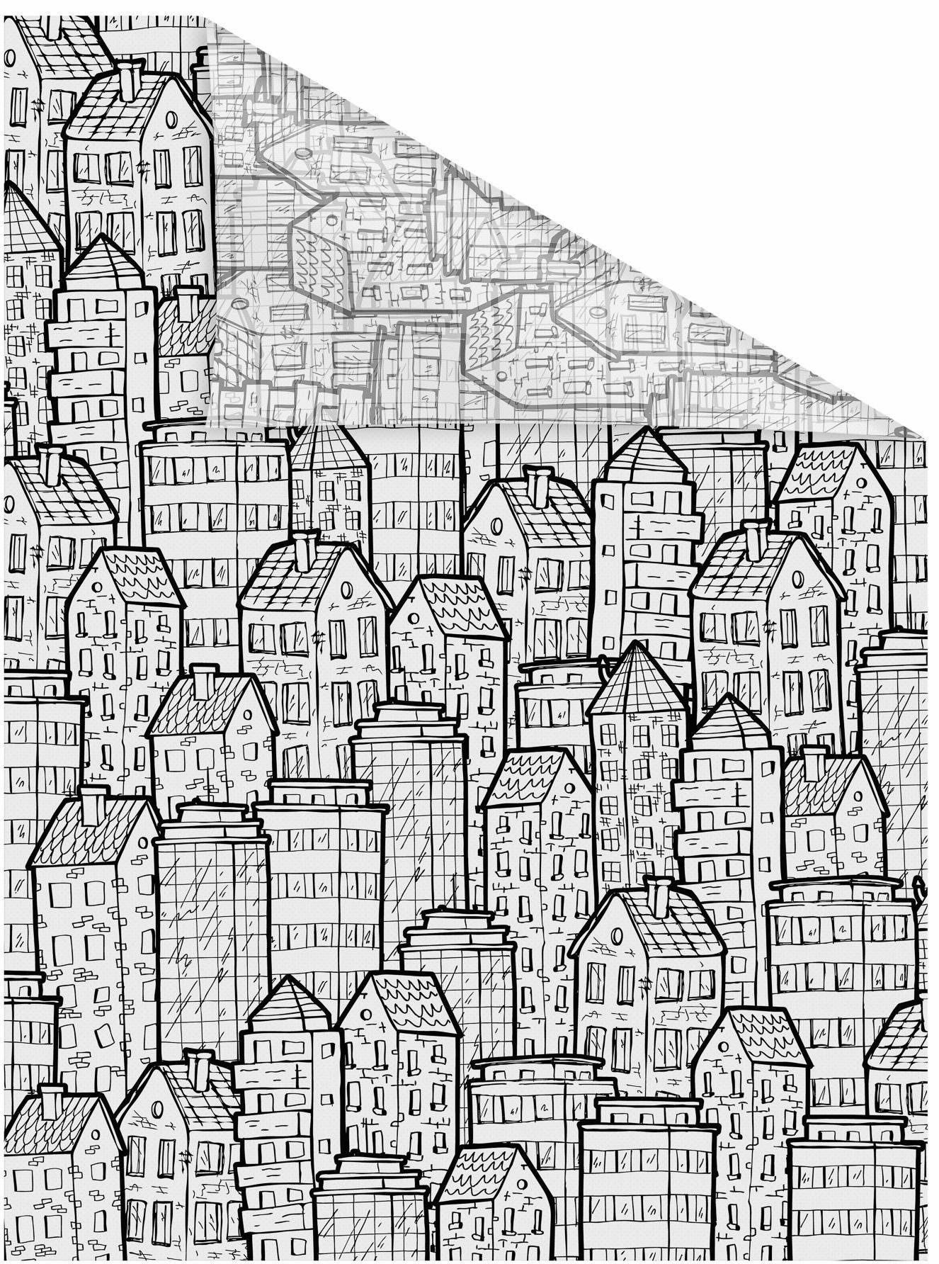 Fensterfolie selbstklebend, Sichtschutz, Floral - Grau Weiß