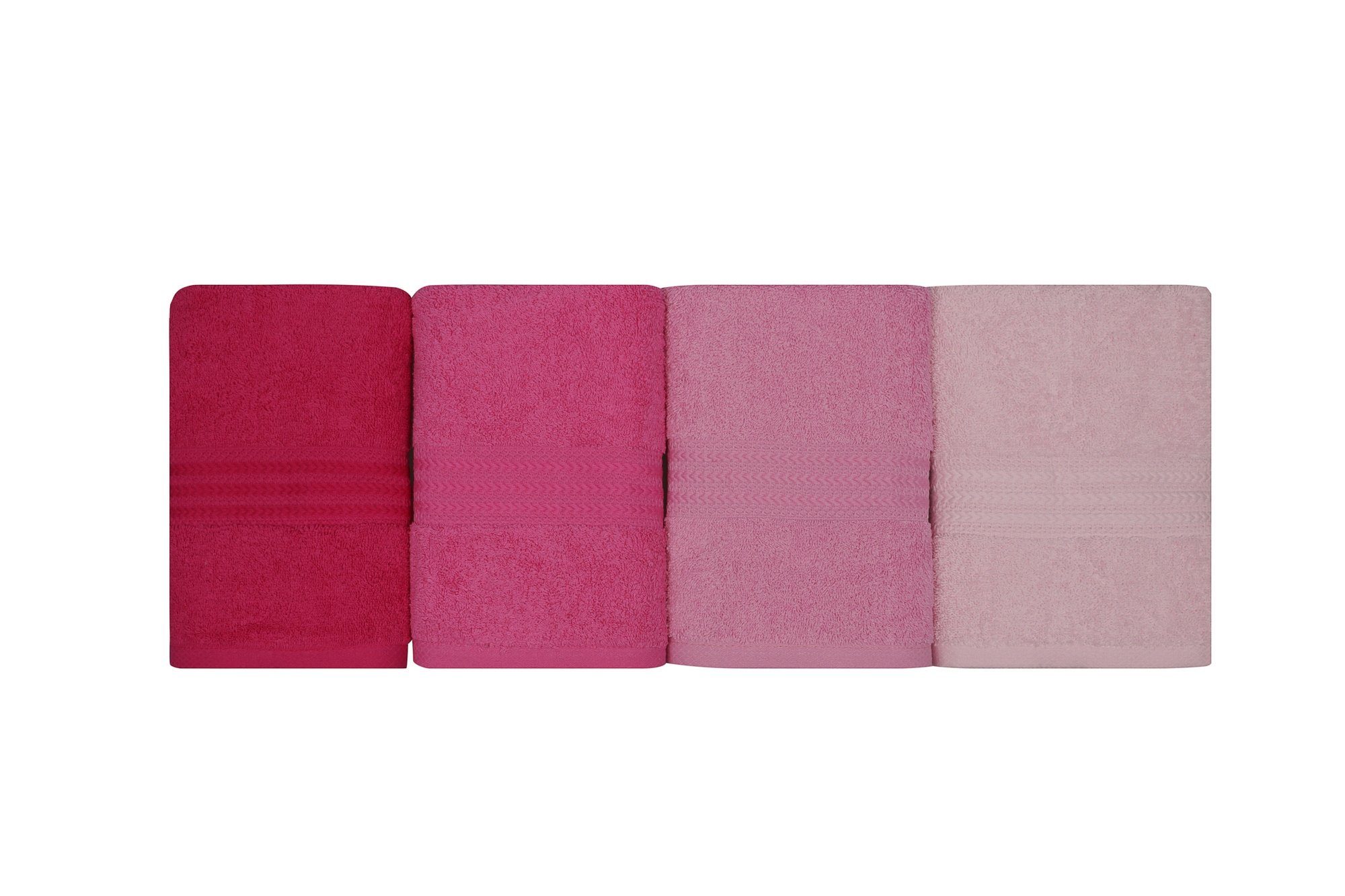 Mijolnir Handtücher Pink, BAUMWOLLE 100% Handtücher, 500 gr/m²