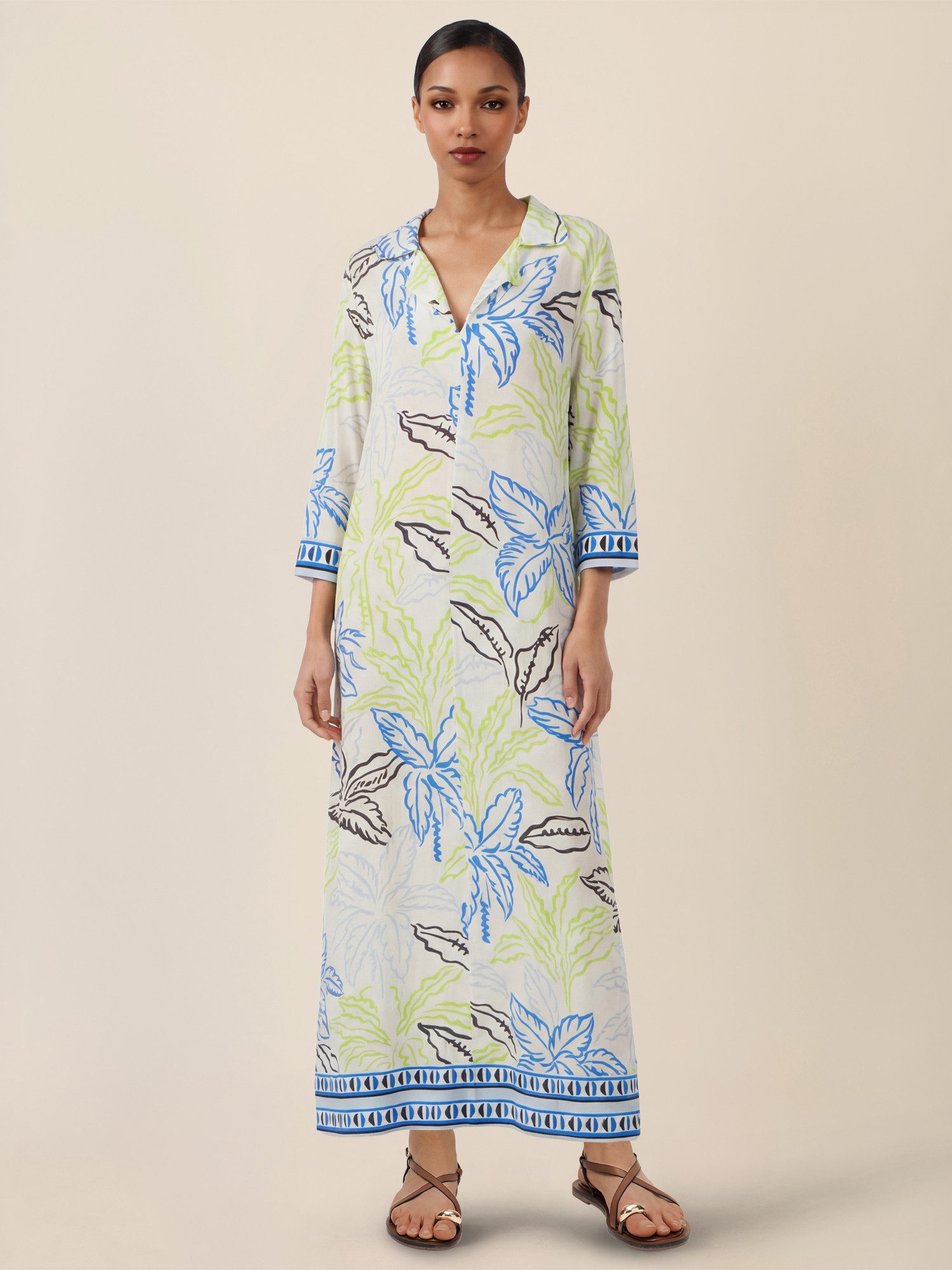 Apart Jerseykleid mit grafischem Print