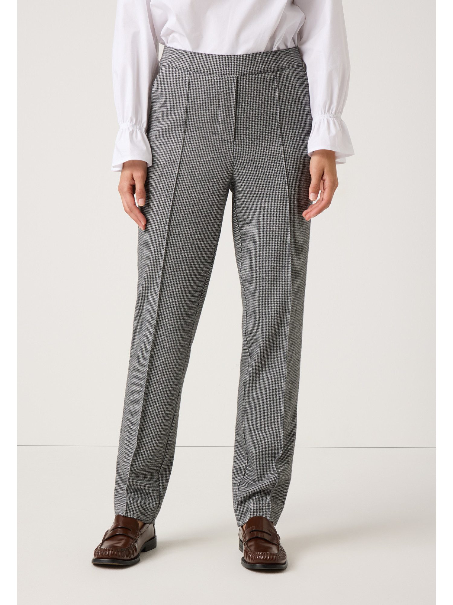 MORE&MORE Stoffhose Schlupfhose soft, Business-Style günstig online kaufen