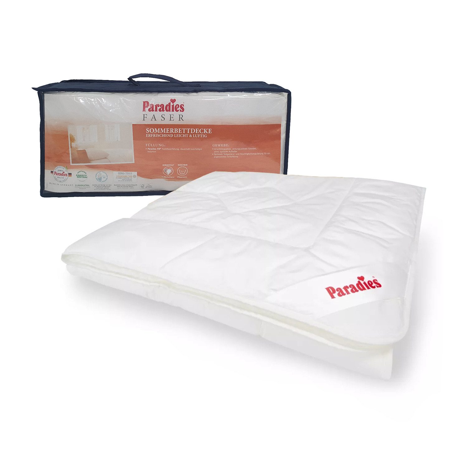 Paradies Sommerbettdecke Paradies Fill Sommerbett Halia günstig online kaufen