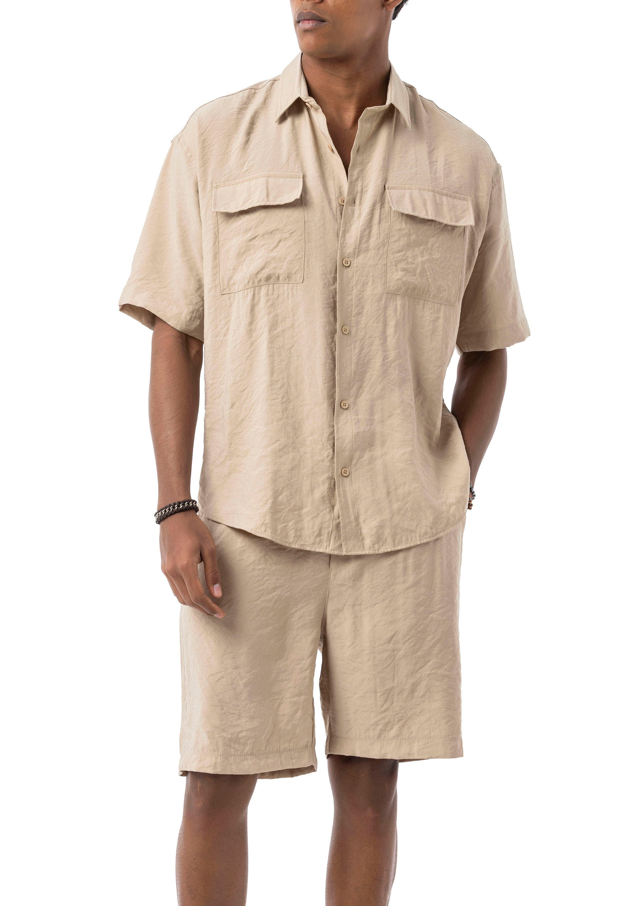 RedBridge T-Shirt & Shorts by Spruce Sommer-Set Hemd und kurze Hose Luftiger Stoff (Set, 2-tlg., T-Shirt & Shorts)