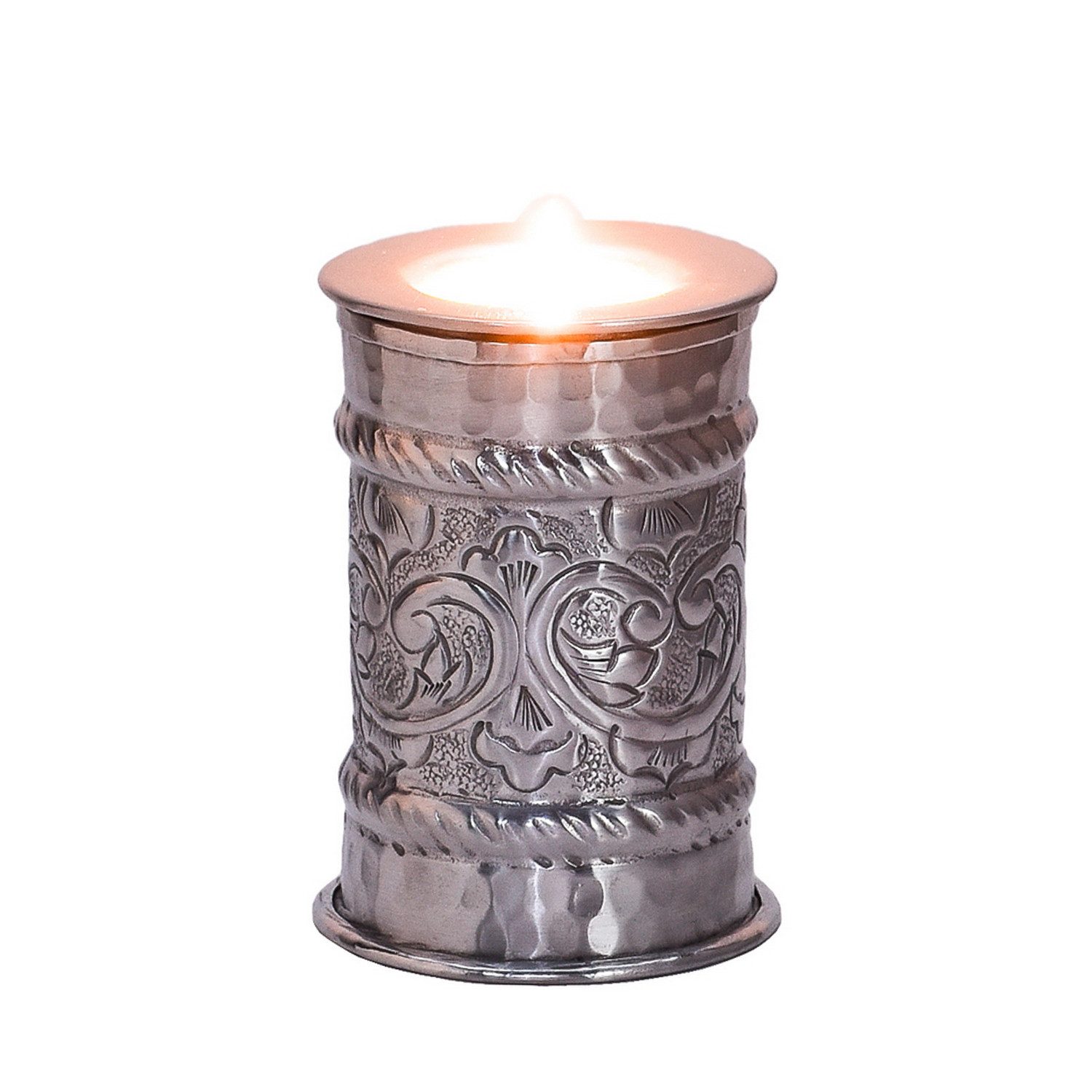 Marrakesch Orient & Mediterran Interior Teelichthalter Orientalische Teelichthalter Kerzenhalter Dekoration Doha 3 (1 St), Handarbeit