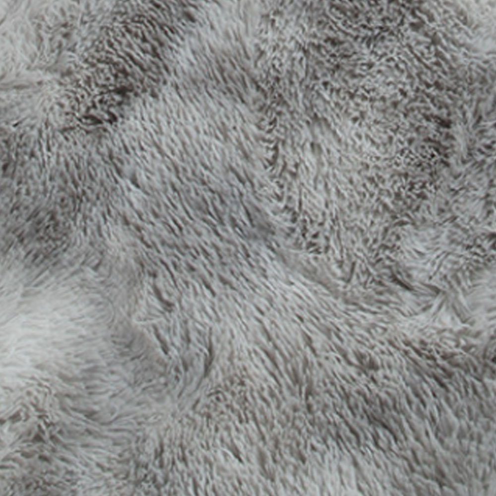 Hochflor-Teppich Teppich rutschfest und Flauschig Hochflor FELIXLEO Weich grau 80x120CM