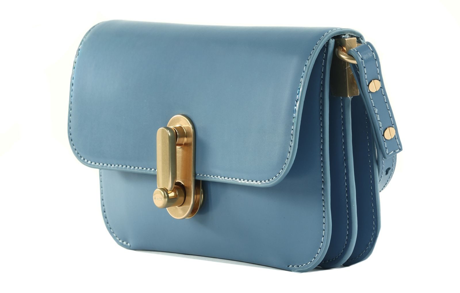 Ted Baker Umhängetasche Polished Leather Crossbody Bag, aus echtem Rindsleder