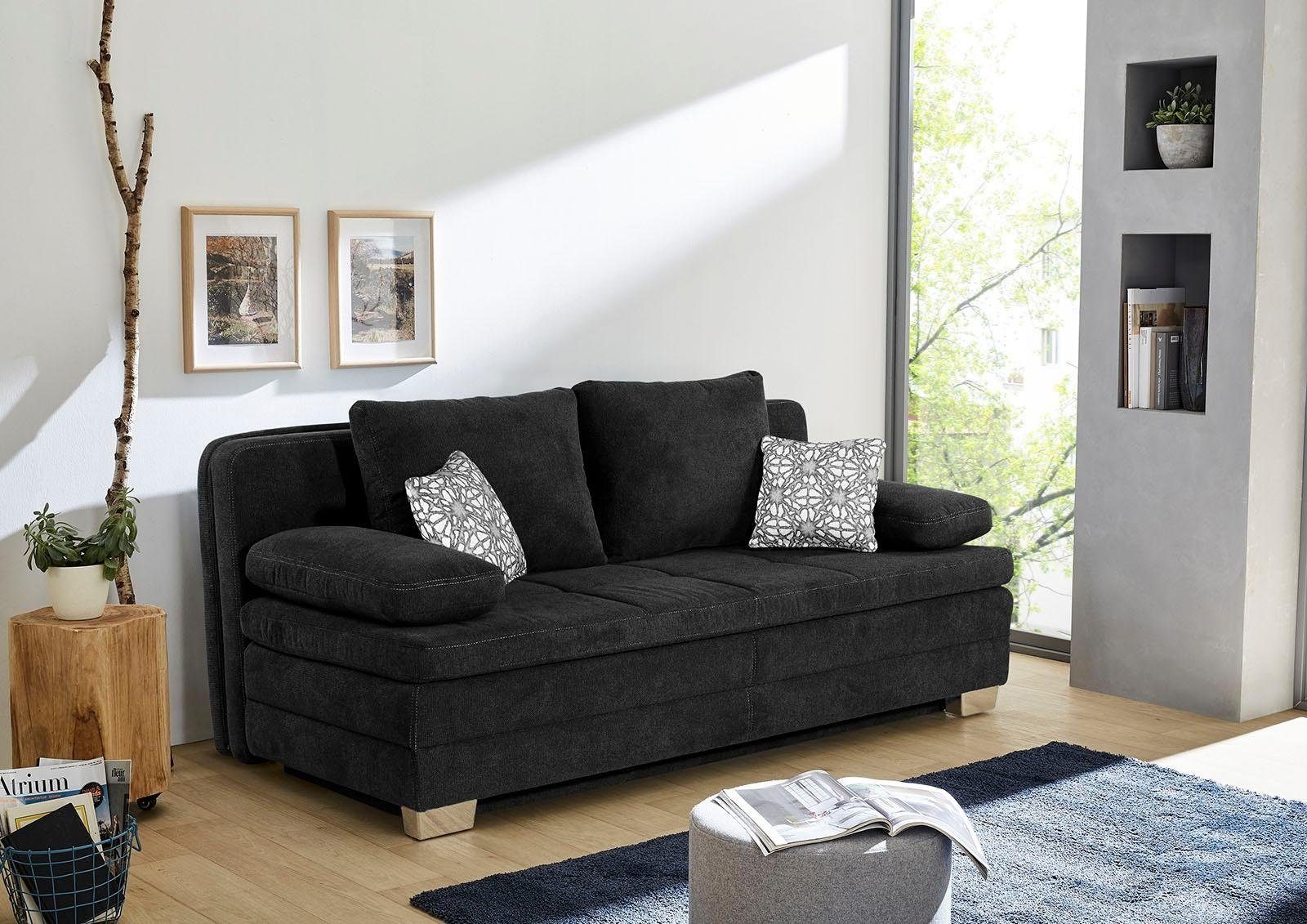 Jockenhöfer Gruppe Schlafsofa Lincoln, mit Bettfunktion und Bettkasten, als günstig online kaufen