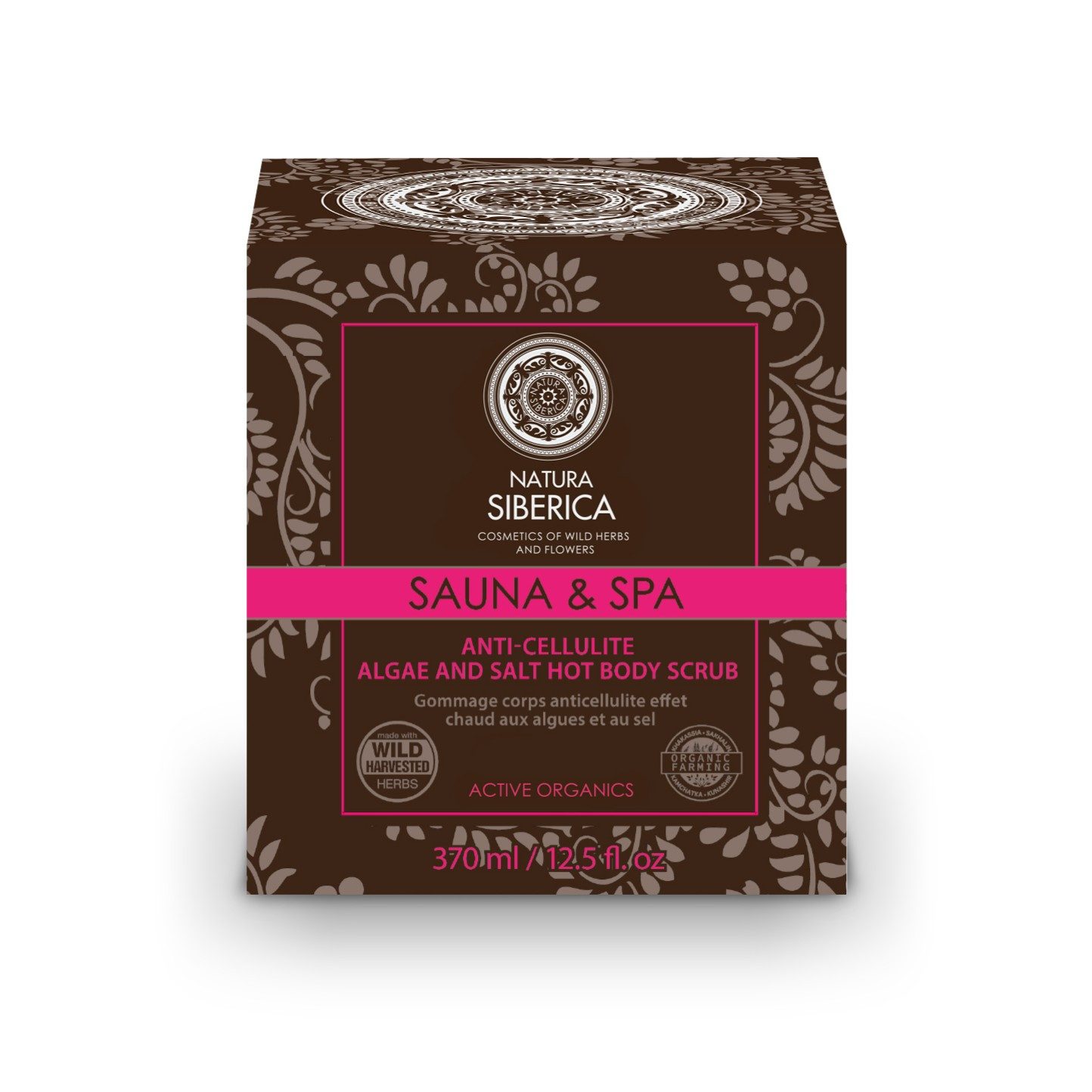 Natura Siberica Körperpeeling Sauna & Spa Anti-Cellulite-Körperpeeling mit Algen und Salz