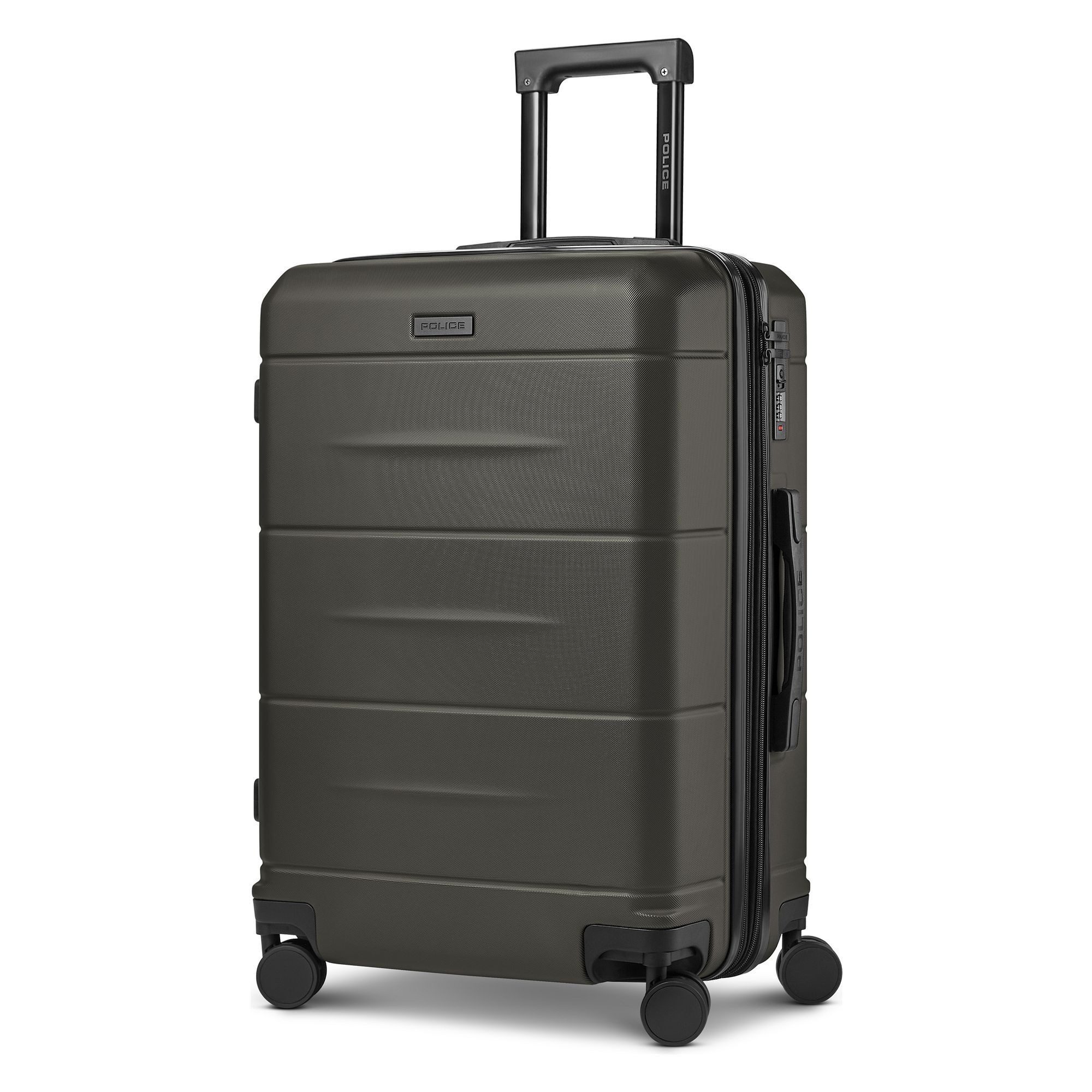 Police Hartschalen-Trolley London, 4 Rollen, ABS