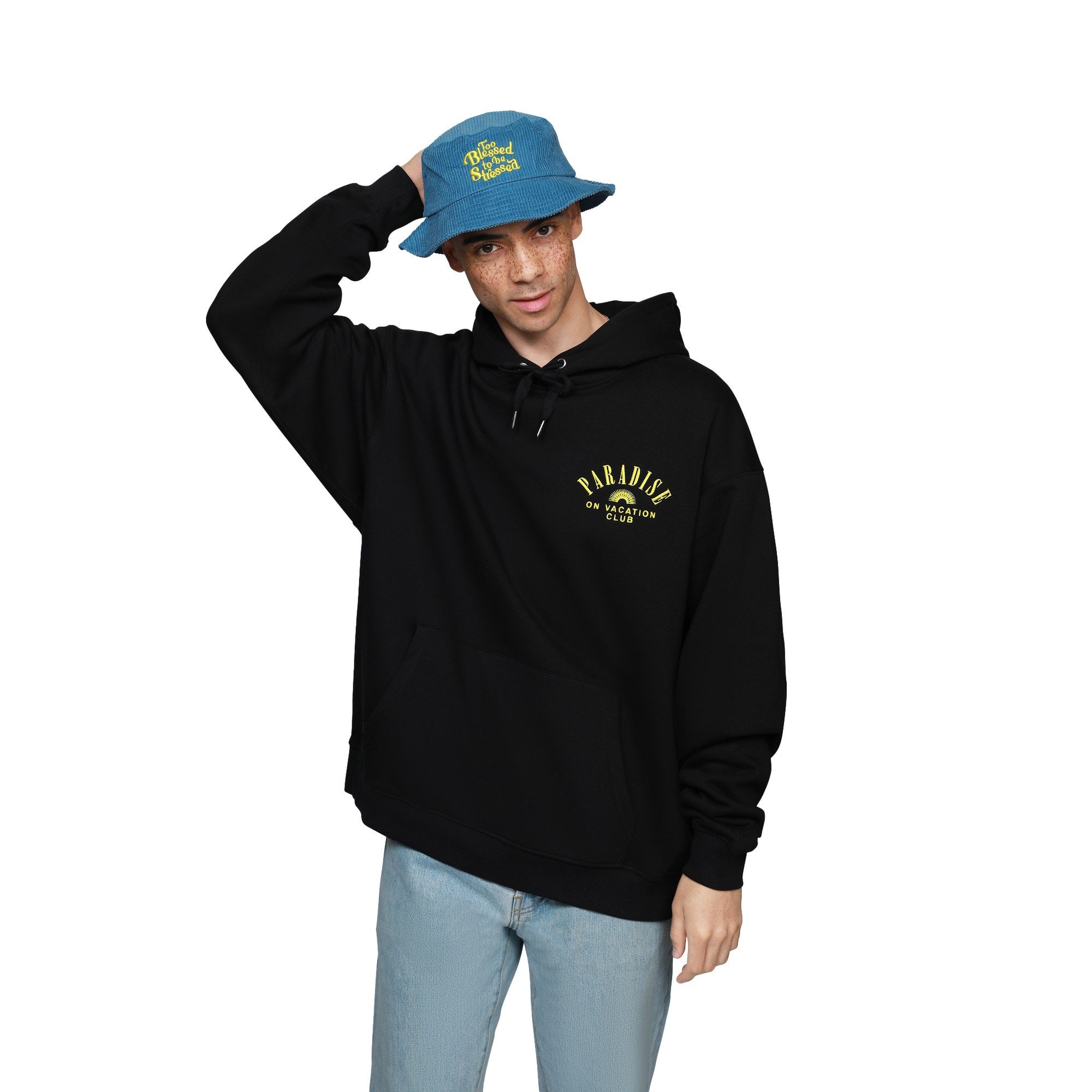 On Vacation Club Hoodie Paradise Hoodie, schwarz
