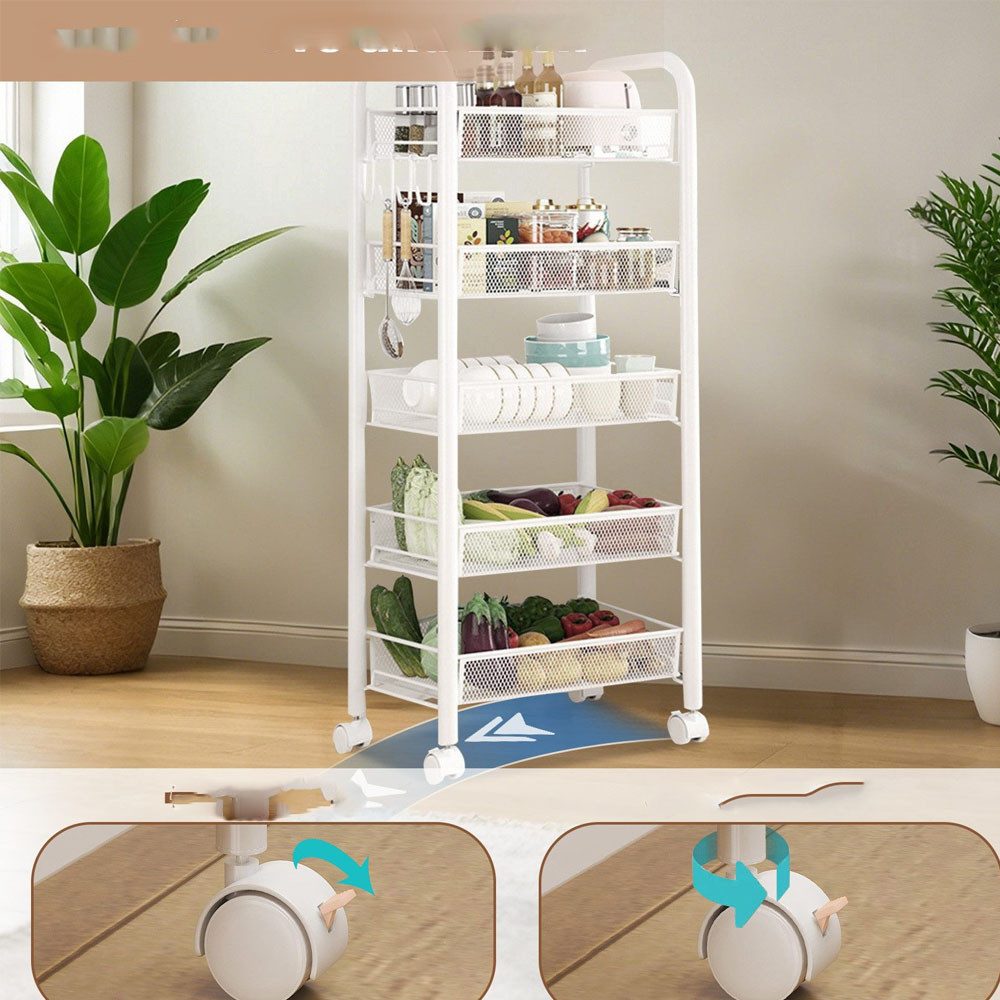 GarveeMore Standregal 1 Metall Küche Rack Haushalt Bodenstehende Multi-Laye günstig online kaufen