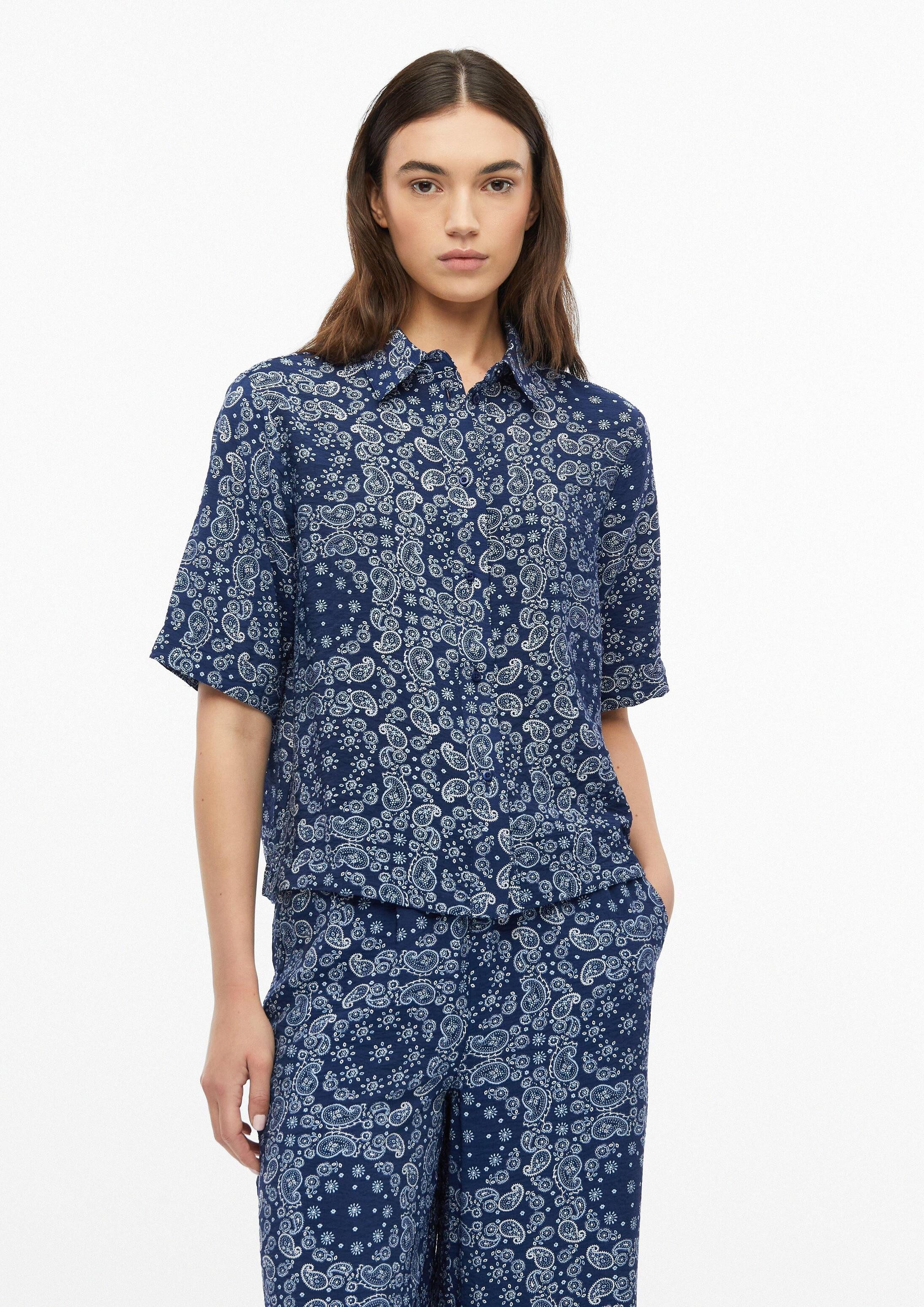 Kurzarmbluse Bluse
