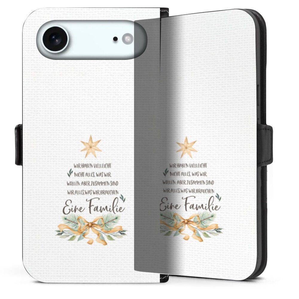 DeinDesign Handyhülle Eine Familie, Apple iPhone Air Hülle Handy Flip Case Wallet Cover Handytasche Leder