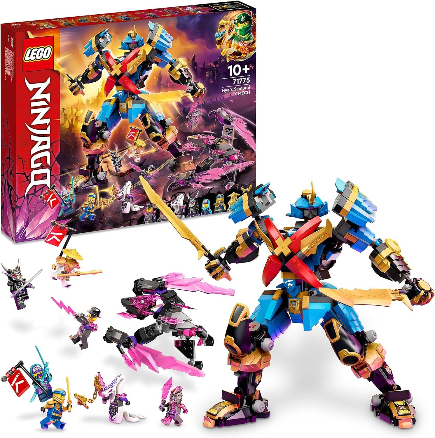 Ninjago - Nyas Samurai-X-Mech (71775) Konstruktions-Spielset