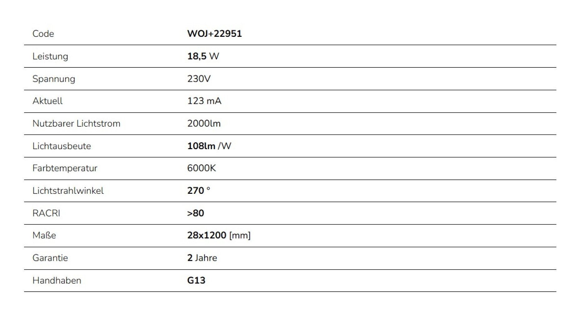 Spectrum LED-Leuchtmittel 25x LED 120cm G13 NANO T8 Leuchtstoffröhre 18,5W 1880lm Kaltweiß 6000K, G13, Kaltweiß