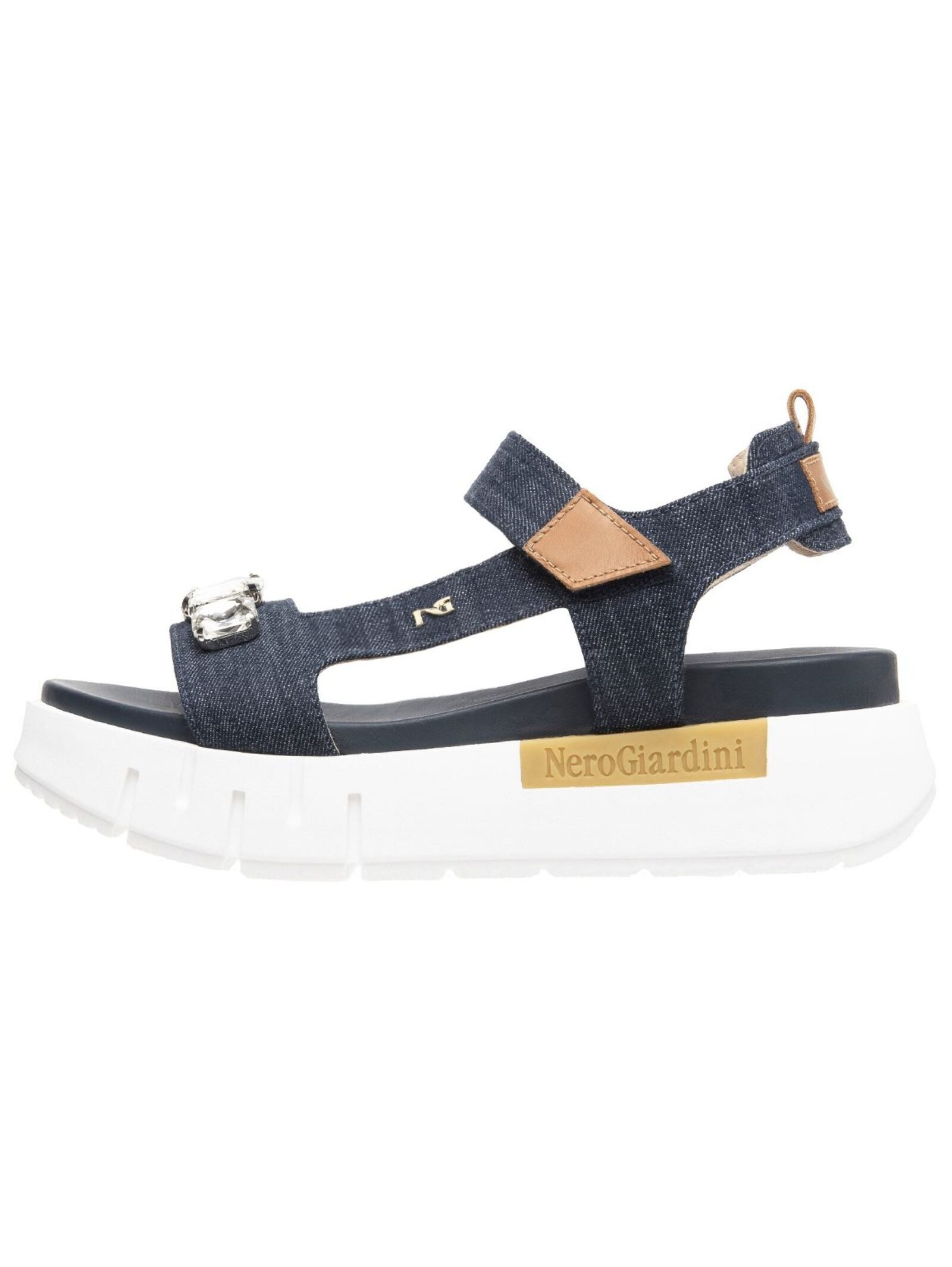 Nero Giardini Nero Giardini Sandalen Lederimitat/Textil Plateausandaletten