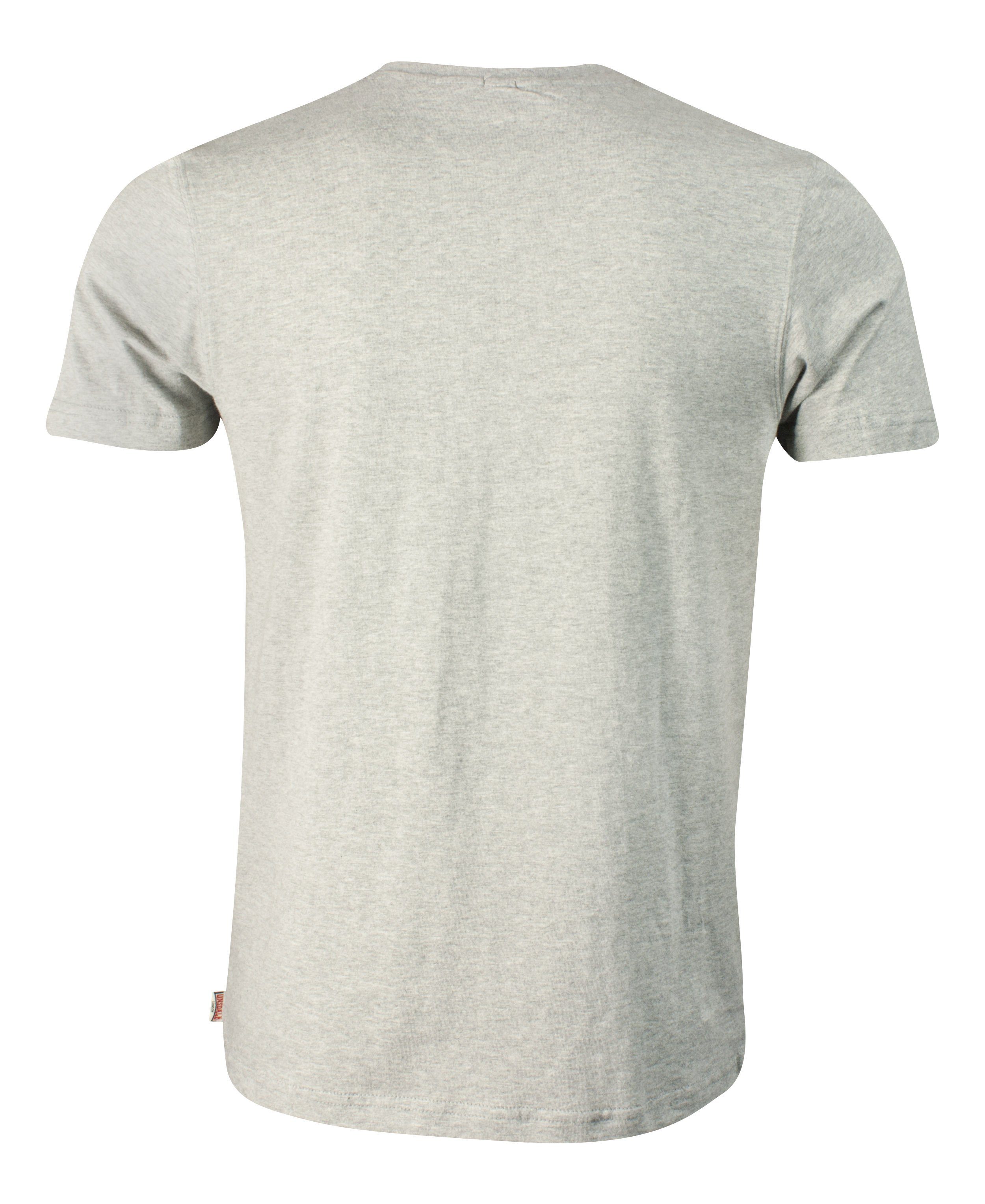 T-Shirt T-Shirt Fit Men (1-tlg) Lonsdale grau Classic Slim Lonsdale