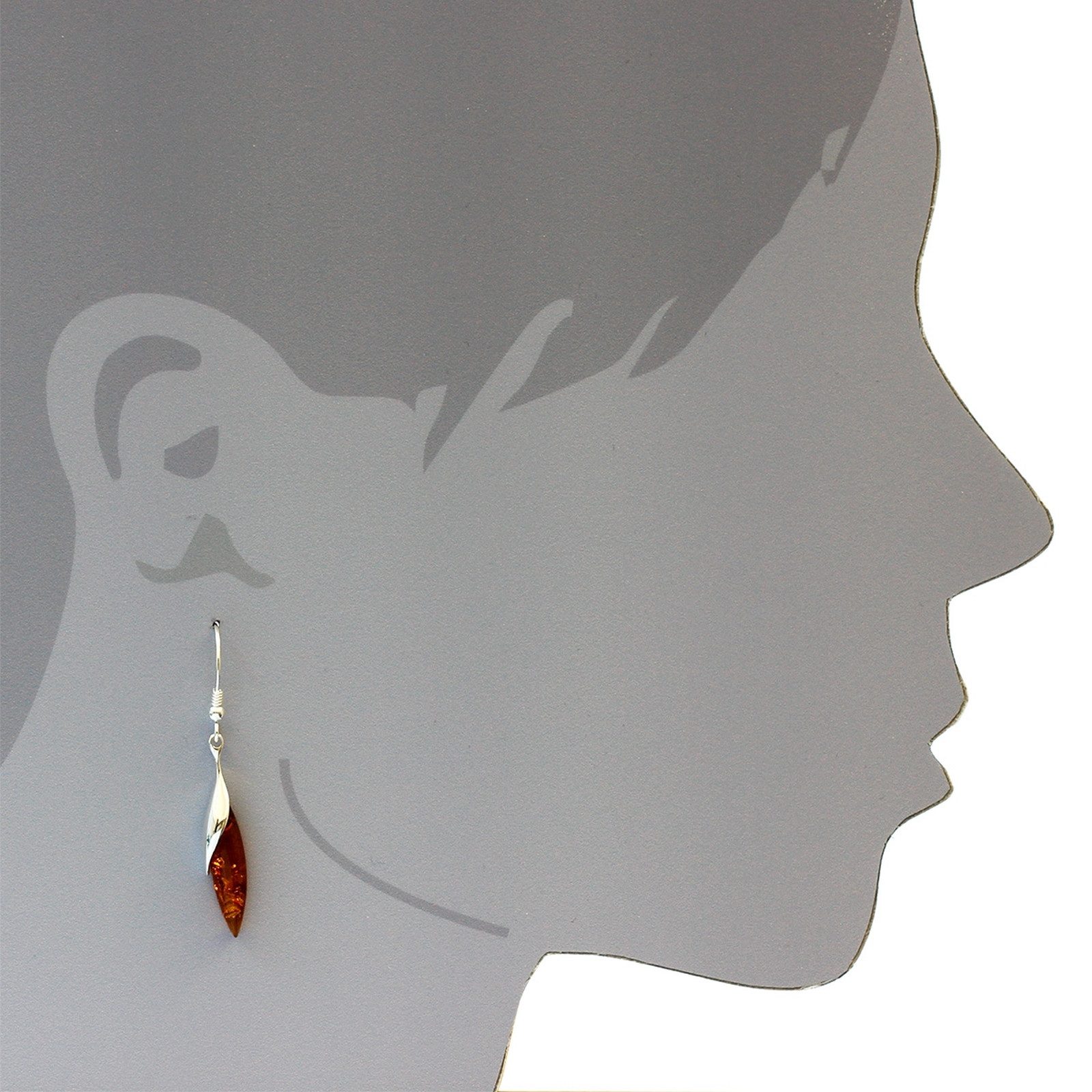 OSTSEE-SCHMUCK Paar Ohrhänger Ostsee-Schmuck Ohrhänger Rosali Ohrhänger Ros günstig online kaufen