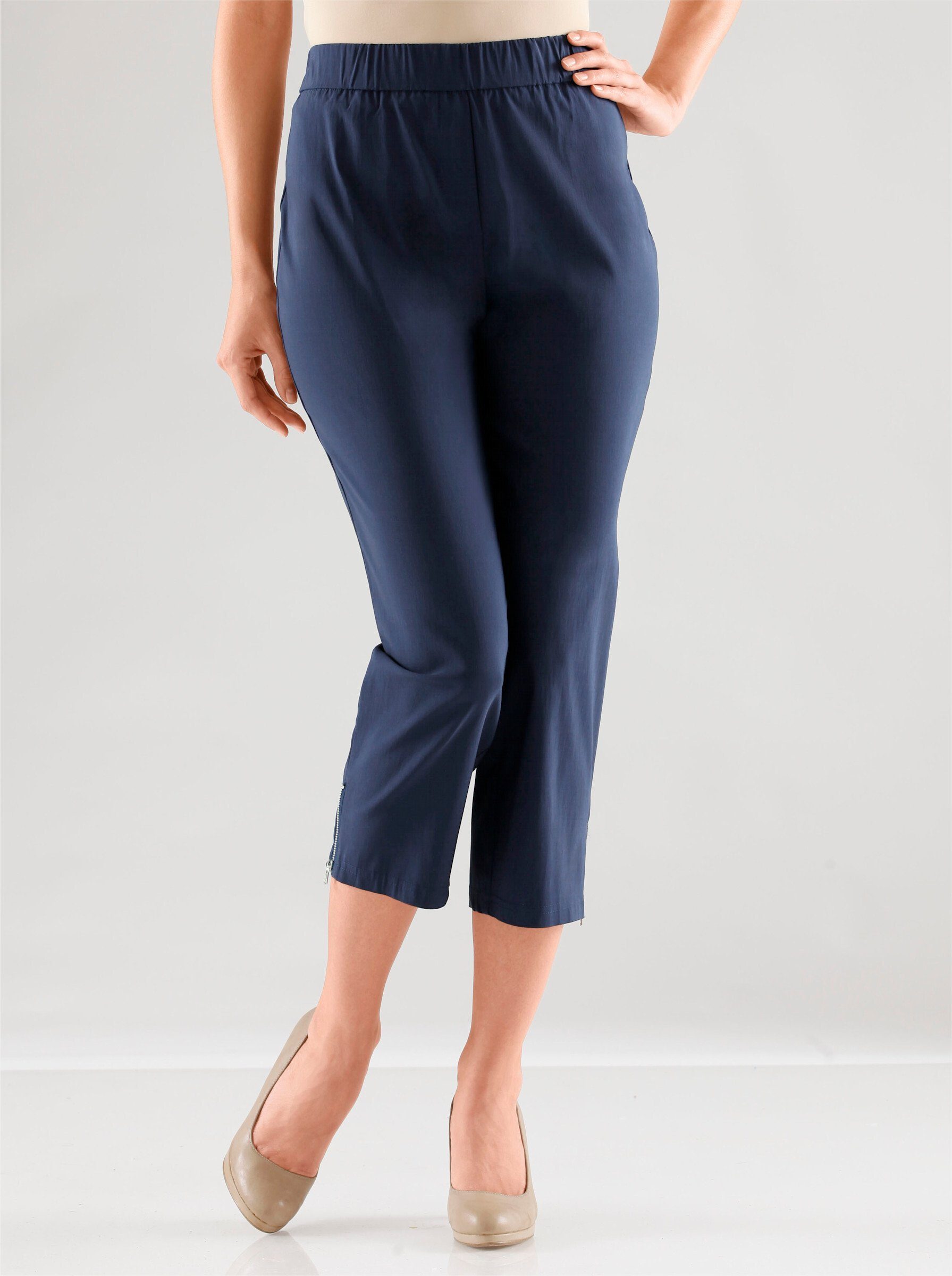 Adelina Shorts 7/8-Hose leicht vertieft