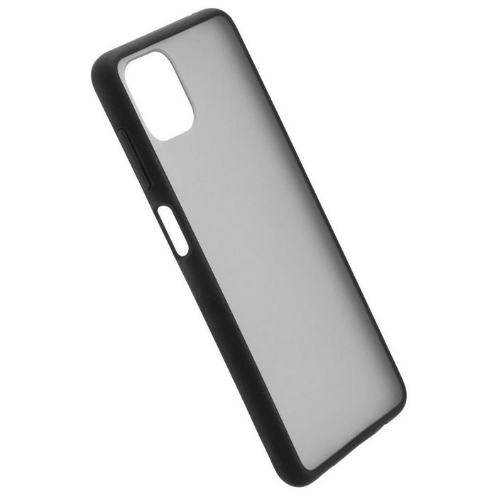 Hama Smartphone-Hülle Cover &quot;Invisible&quot; für Samsung Galaxy A22 5G Schwarz Smartphone Hülle TF10463