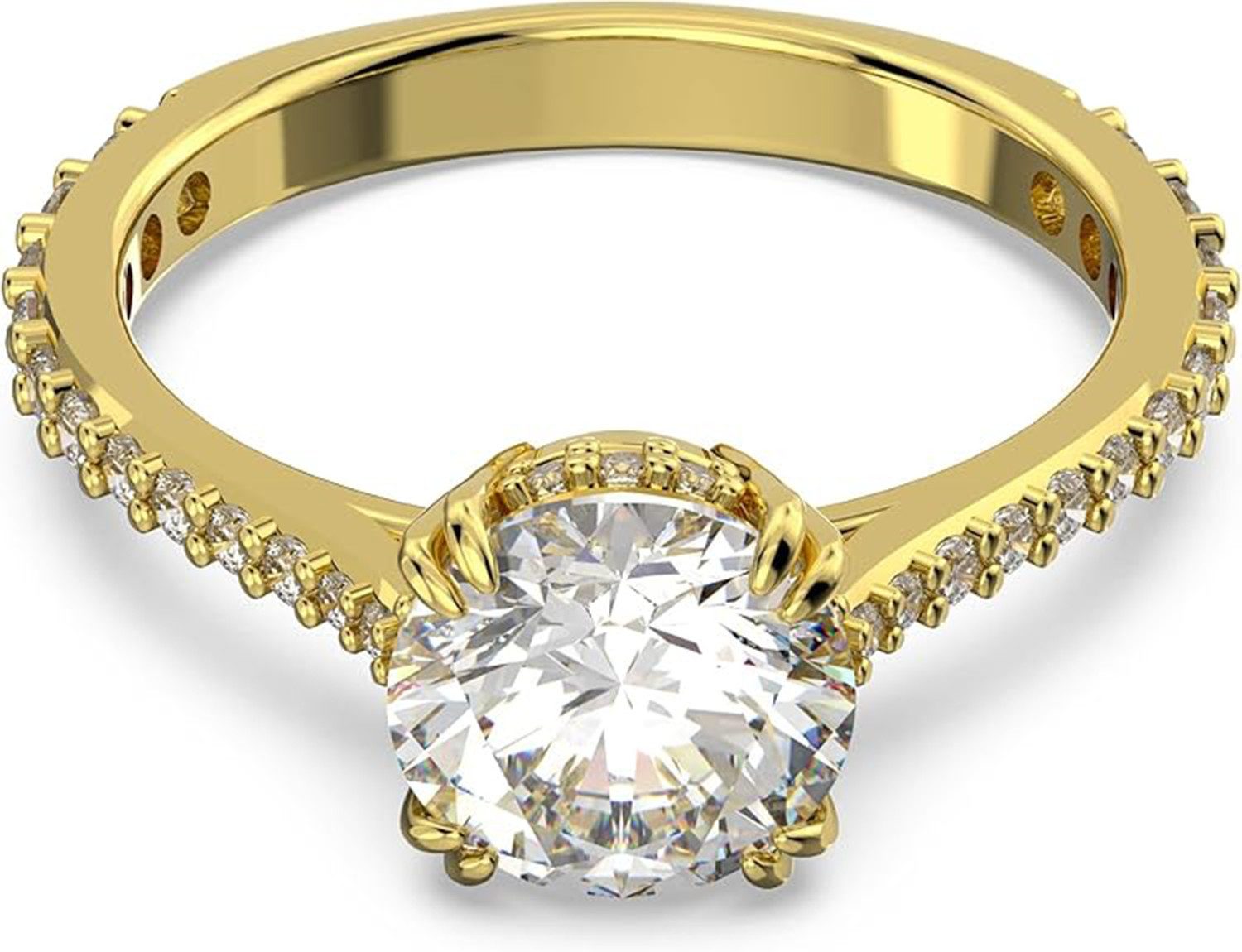 Jumpeak Diamantring 1ct D VS1,lab grown diamant ring,verlobungsring,damen geschenk, 3EX Eheringe,liebes geschenk für sie,geschenk ideen für frau,14K Gold