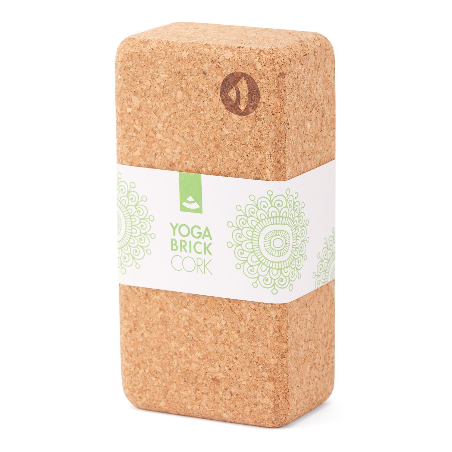 bodhi Yogablock Yoga Block KORK BRICK, Standard 1 Stück