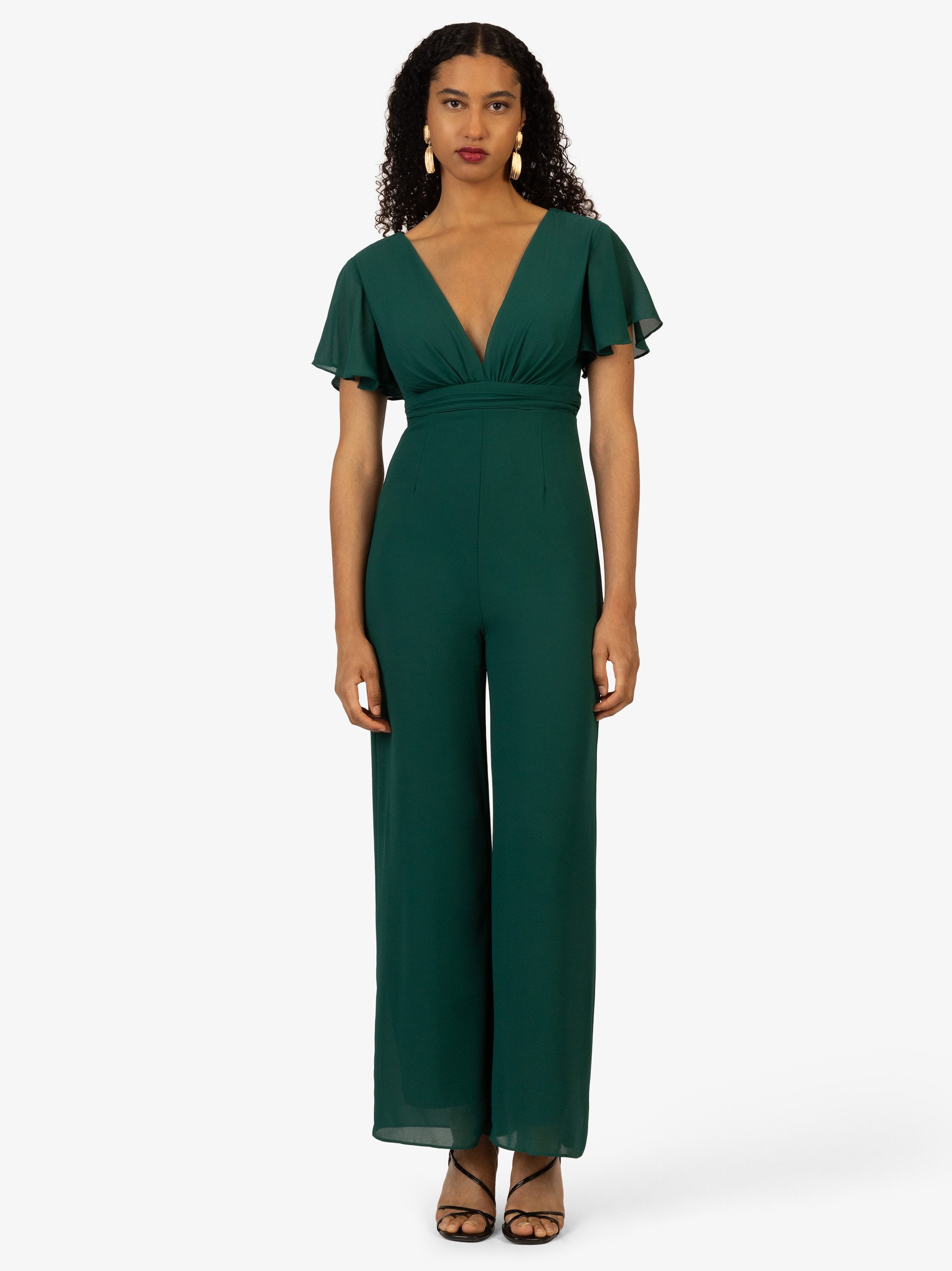 Kraimod Jumpsuit mit Bundfalten an der Taille