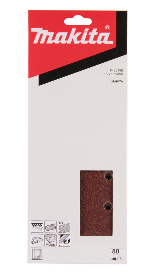 Thumbnail - Makita Werkzeug GmbH Schleifpapier Makita Schleifpapier P80 P-33196